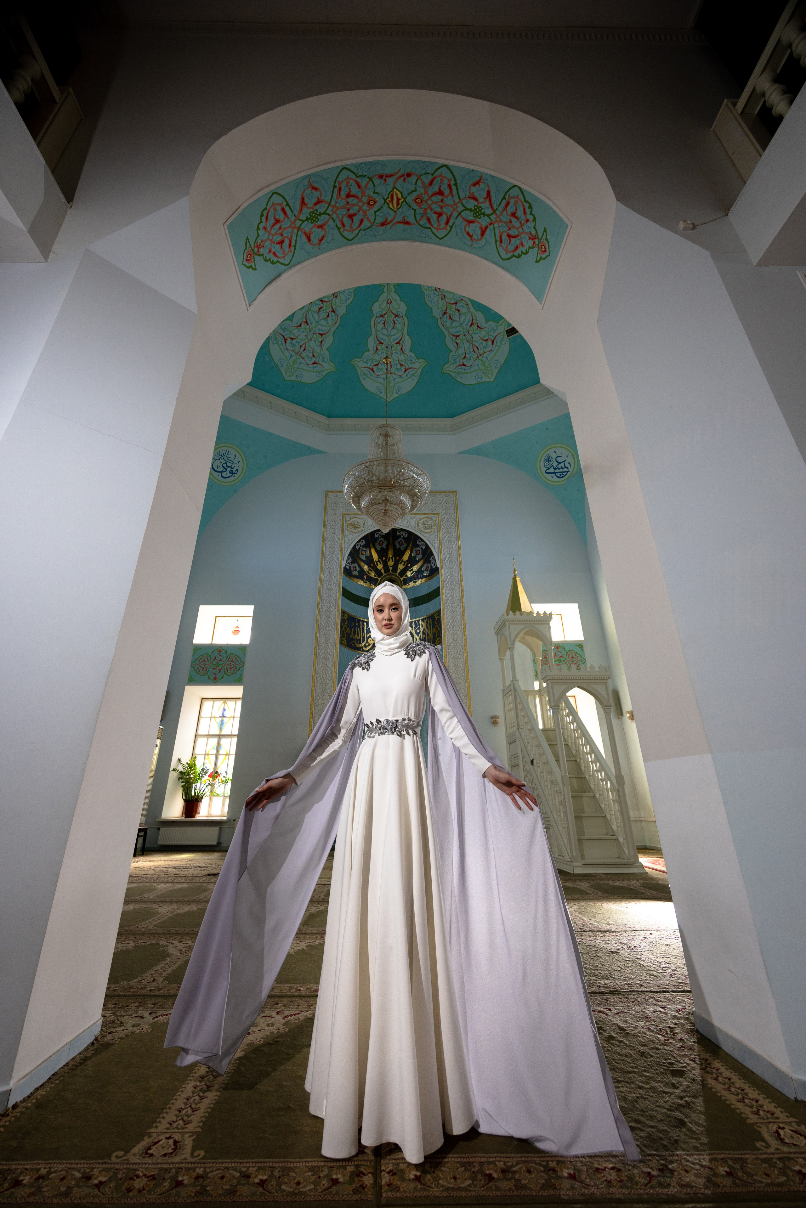Никах в белой мечети. Свадебный фотограф Астрахань