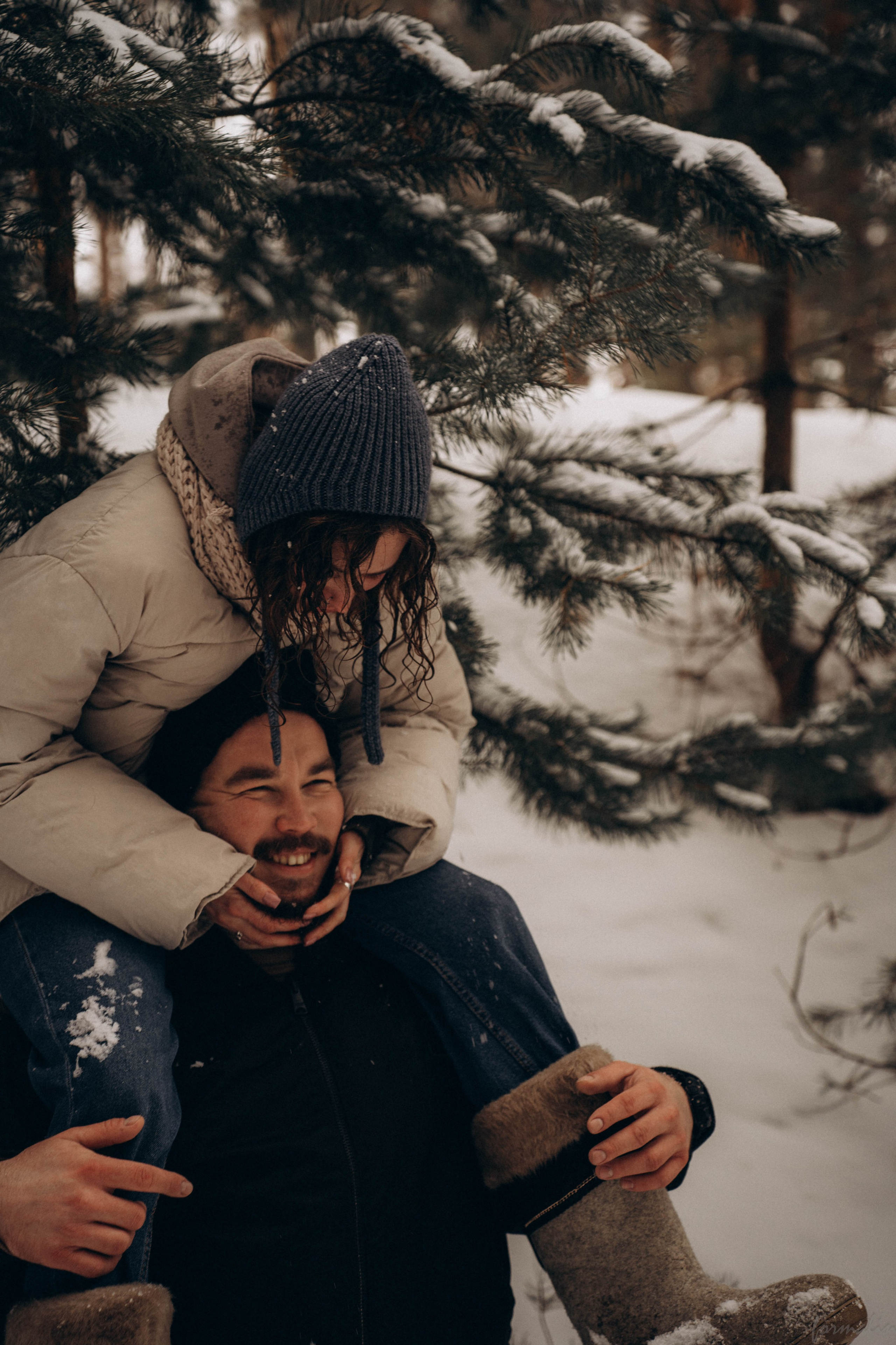 Романтичный снегопад. Алиса Никитцова | Фотограф в Казани