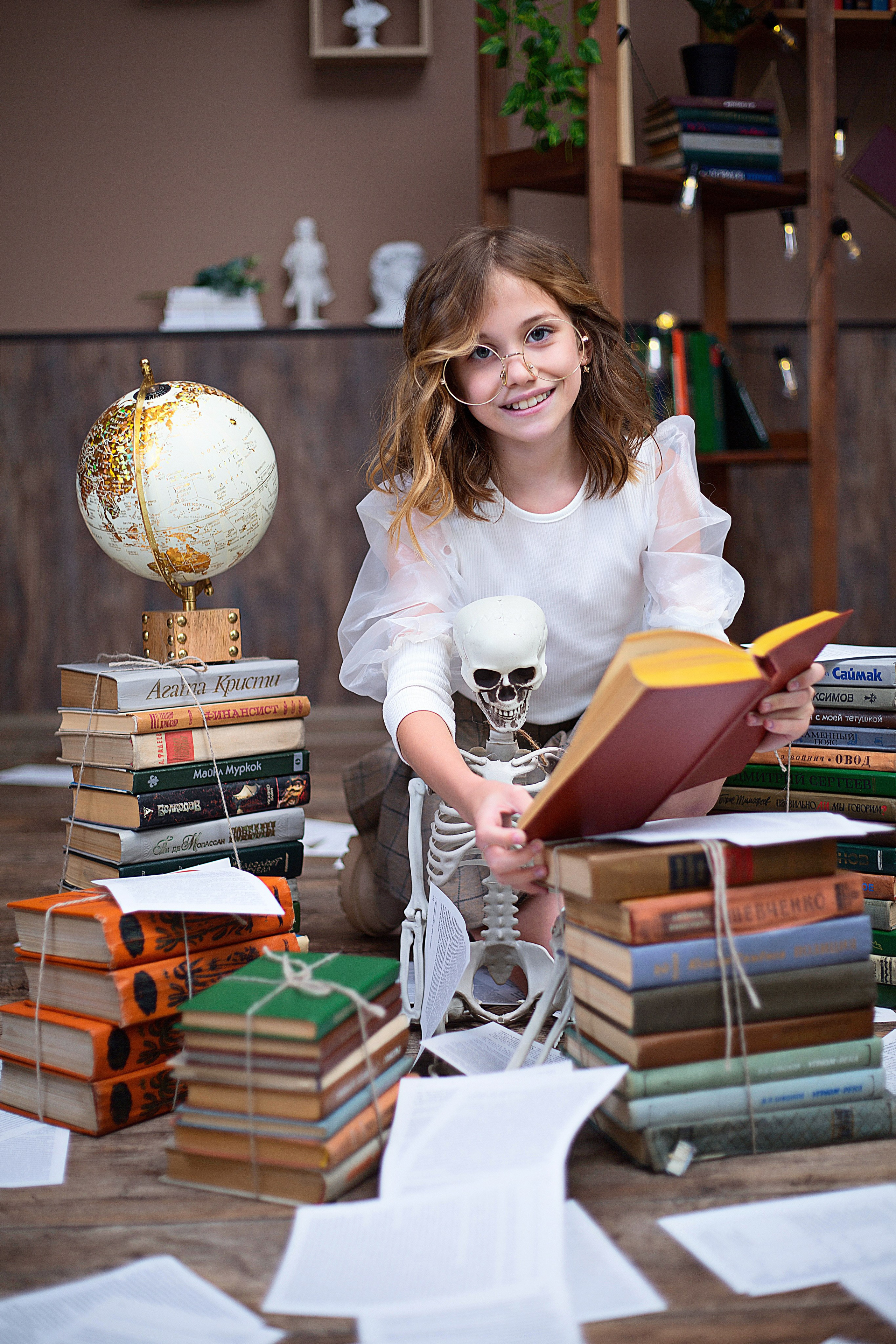 Индивидуальные фотосессии школьников. Детский школьный фотограф в Кемерово Зиновьева Екатерина