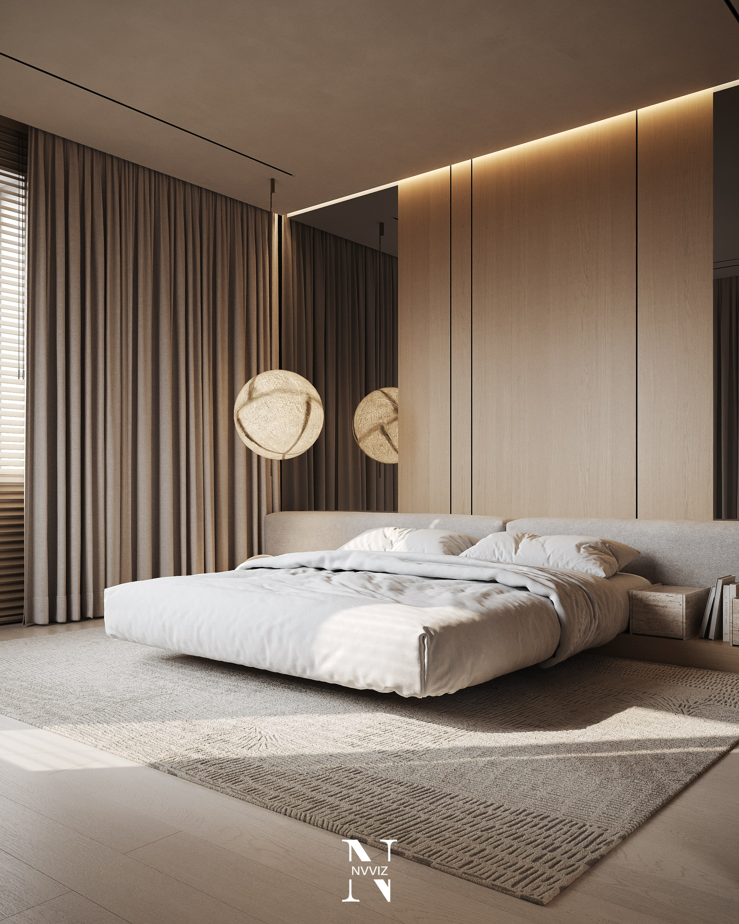 ЖК LINEA (Bedroom). Никифоров Влад — 3d artist