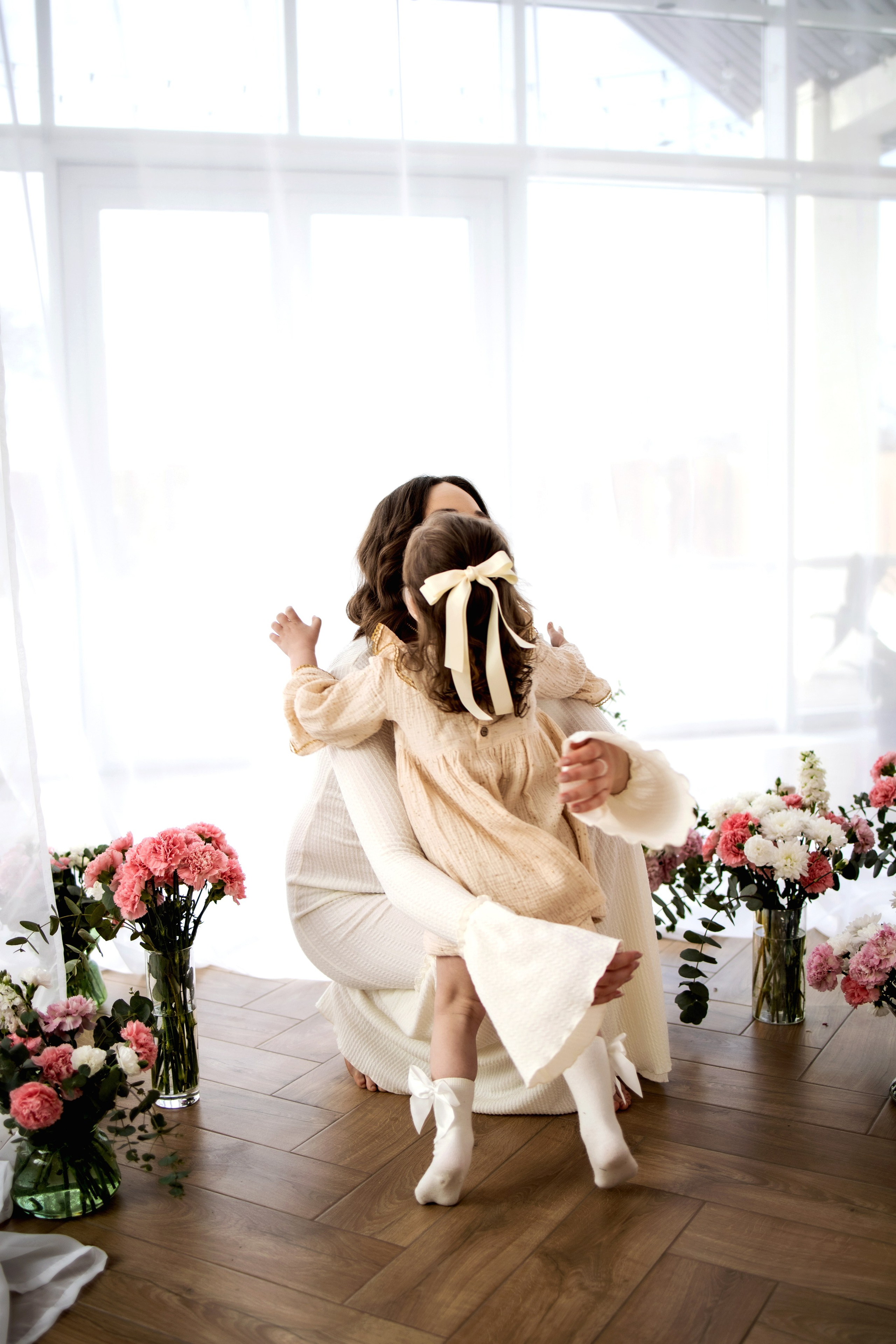 Вова, Диана и Вероника в ожидании. Фотограф Надежда Лукьянова