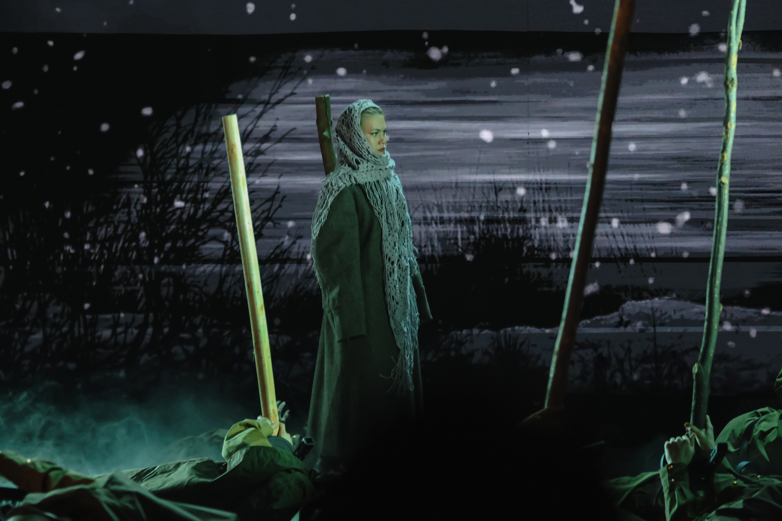 Василий Теркин, театр «Русская песня». Фотограф Ольга Махалова — Санкт-Петербург, Москва, Нижний Новгород