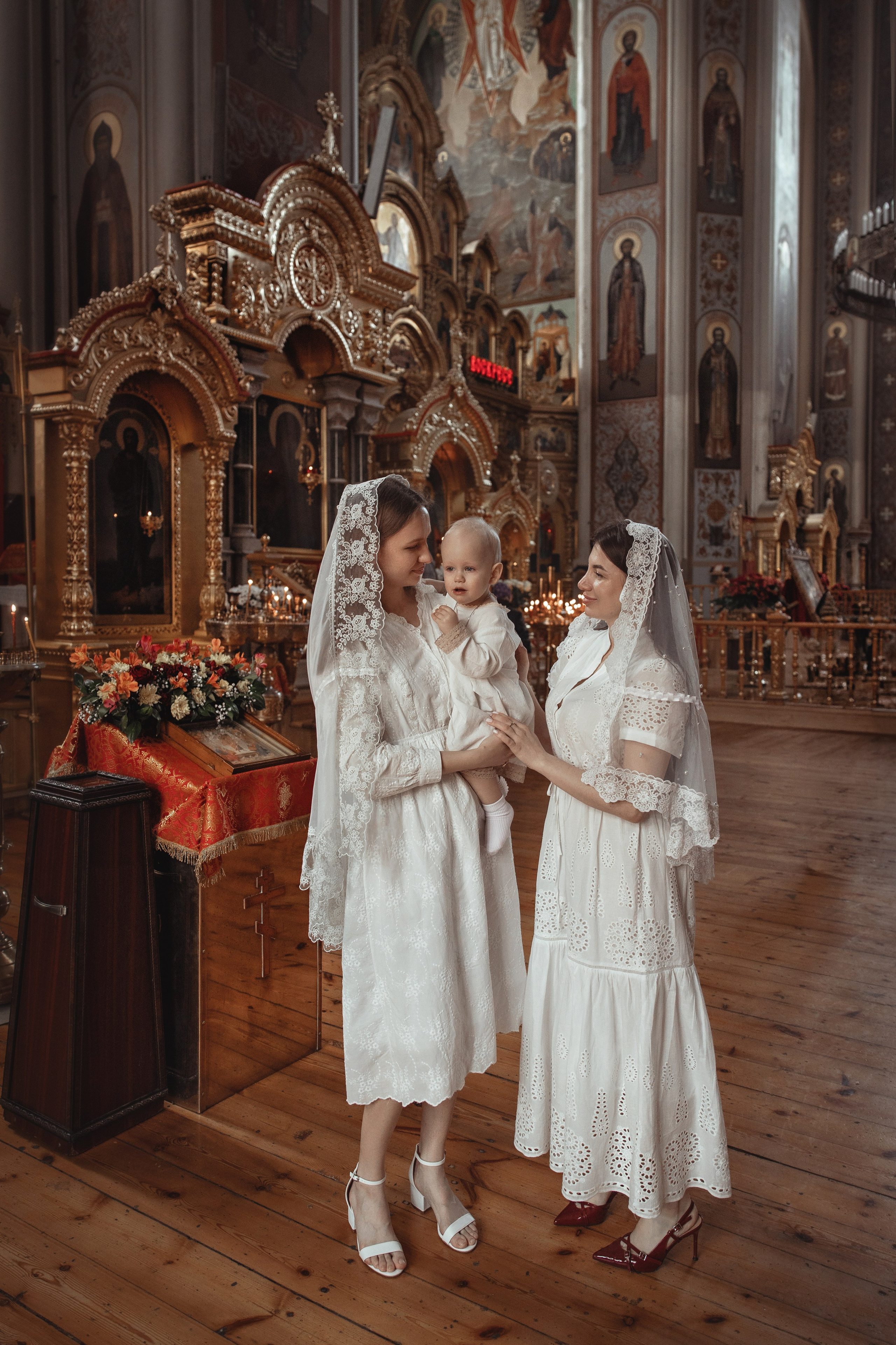 Таинство Крещения Филиппа. Свято-Екатерининский собор г. Краснодар. Фотограф на Крещение и Венчание Краснодарский край — Гранкина Юлия
