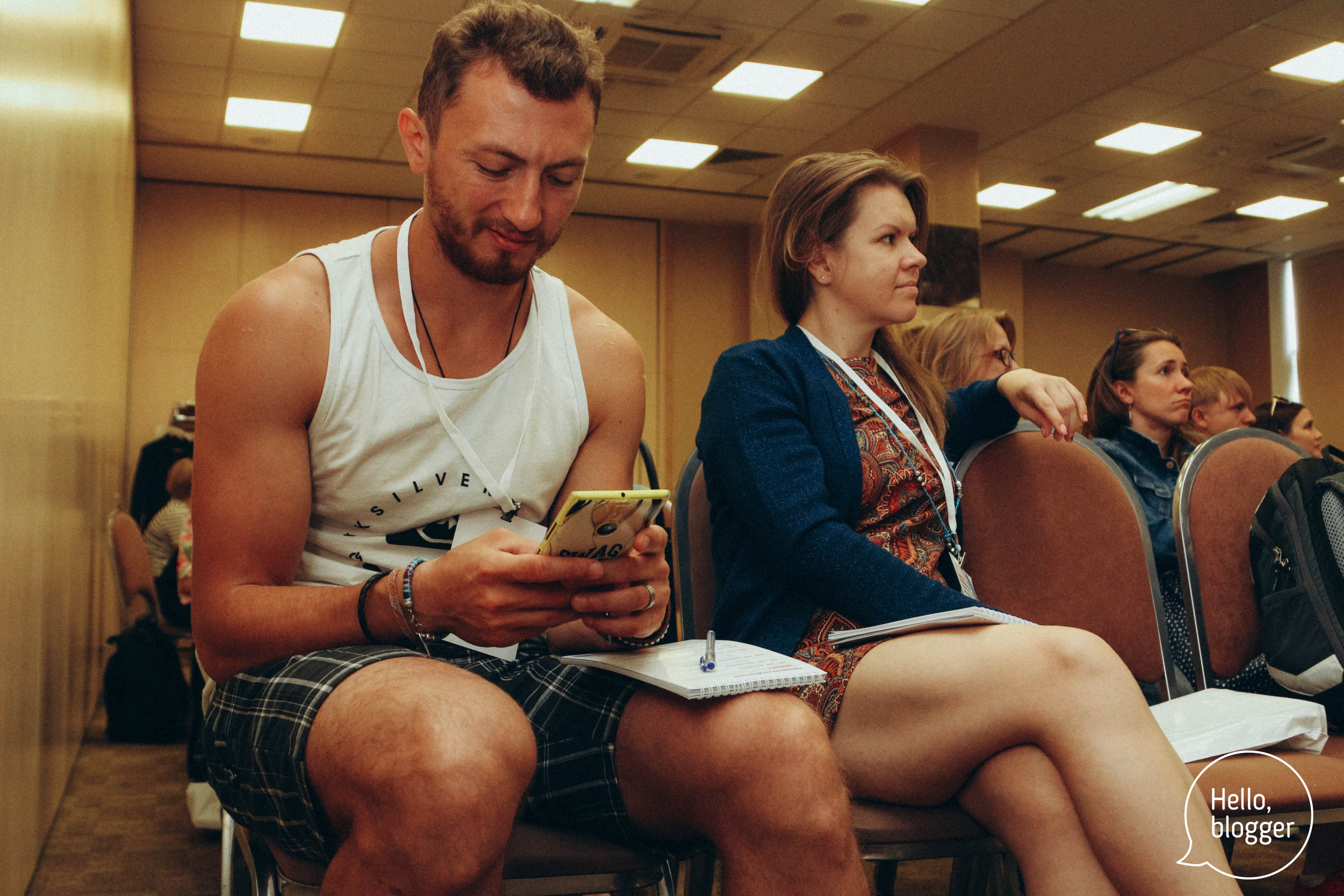 Конференция «Hello, Blogger!». Репортажный фотограф во Всеволожске и Санкт-Петербурге Владимир Капустин