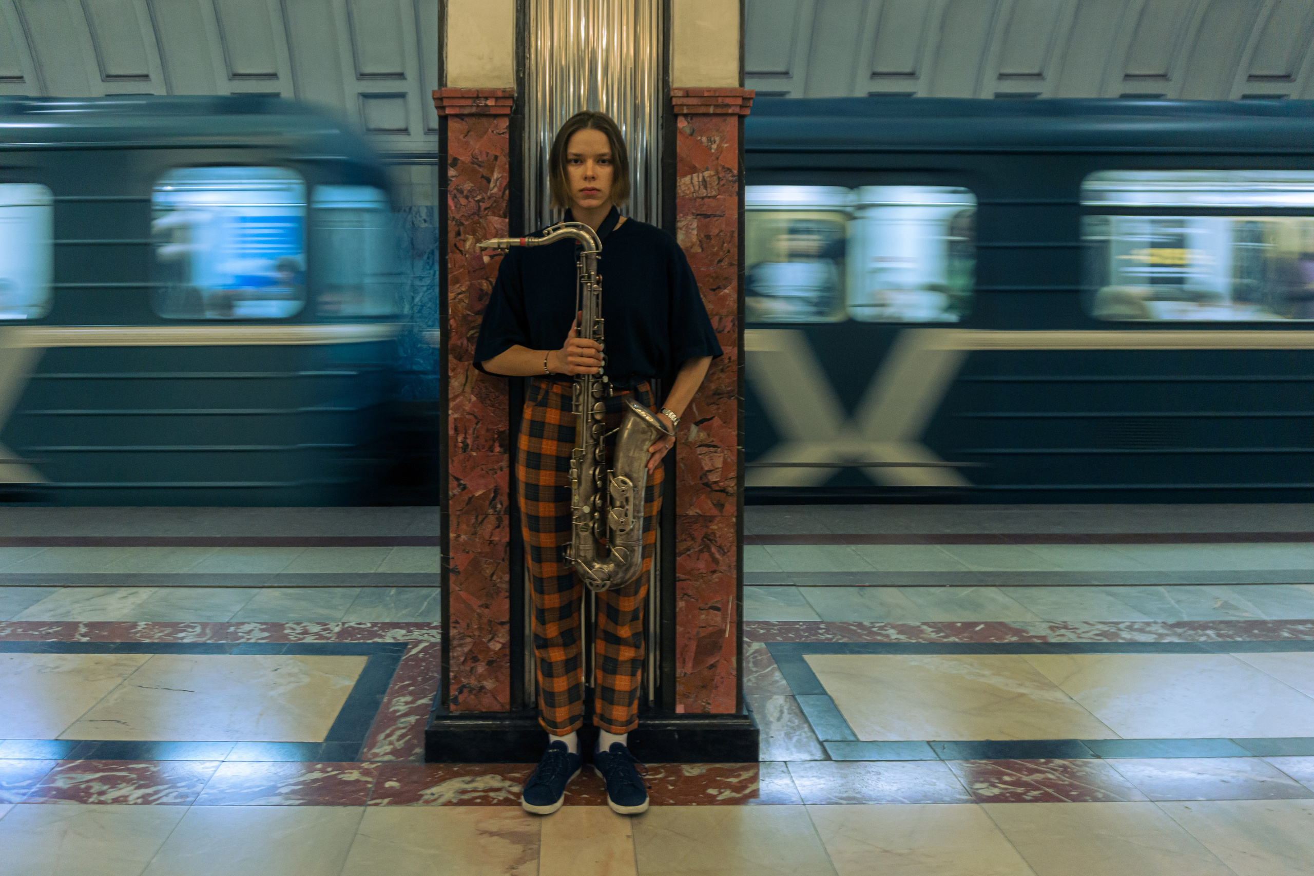 Тематическая портретная фотосессия музыканта