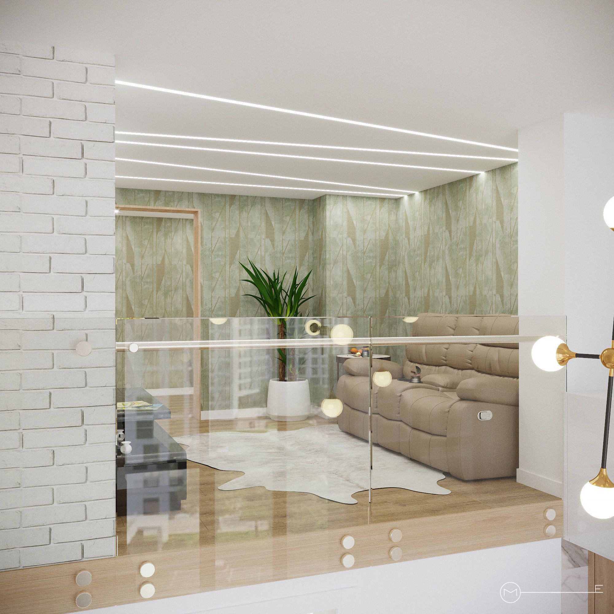 ДВУХУРОВНЕВАЯ КВАРТИРА Г. ЯРОСЛАВЛЬ. Марченкова Екатерина|ДИЗАЙНЕР ИНТЕРЬЕРА г. Иваново