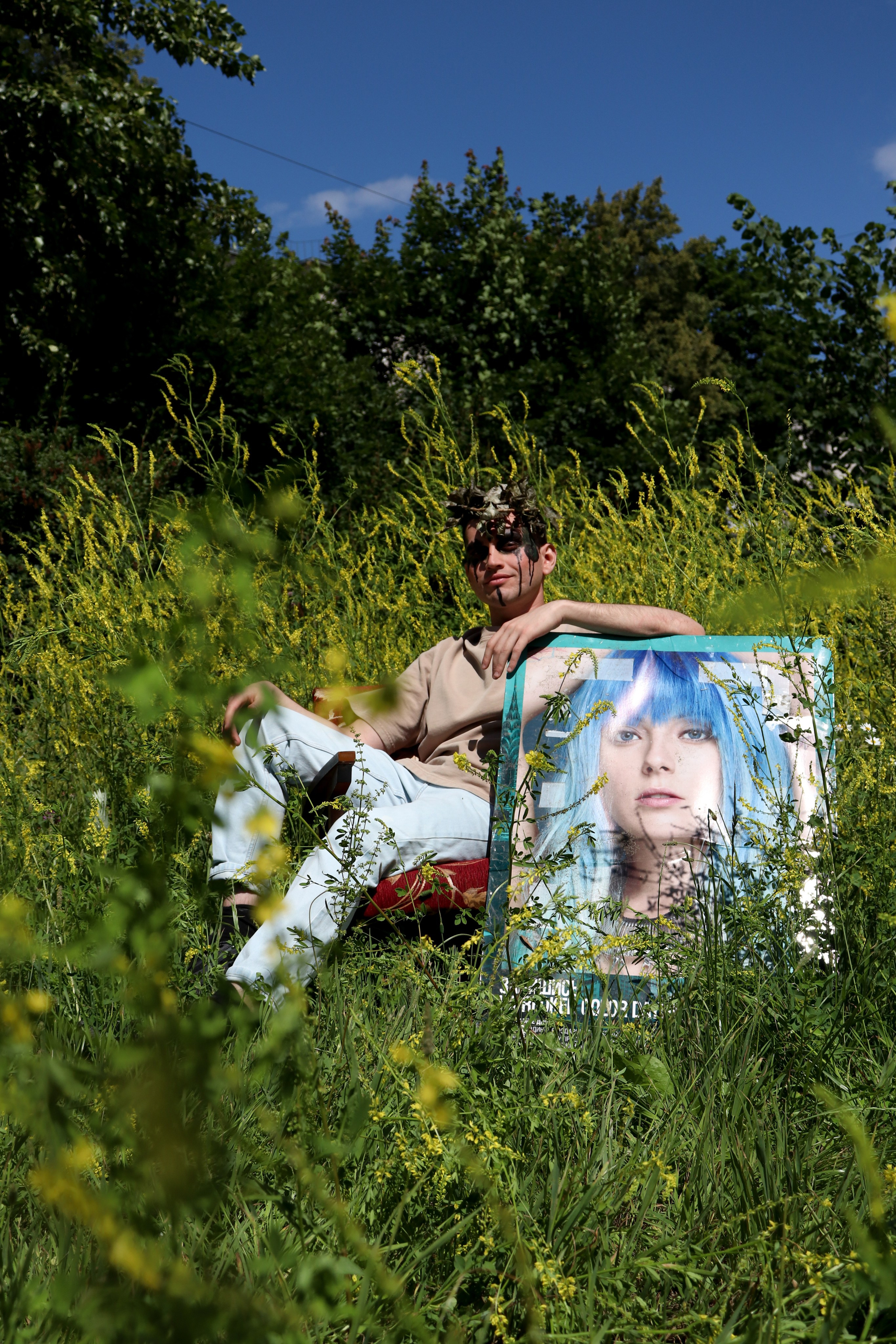 Модная съёмка во дворе. Ивентный фотограф в Санкт-Петербурге Олег Комков