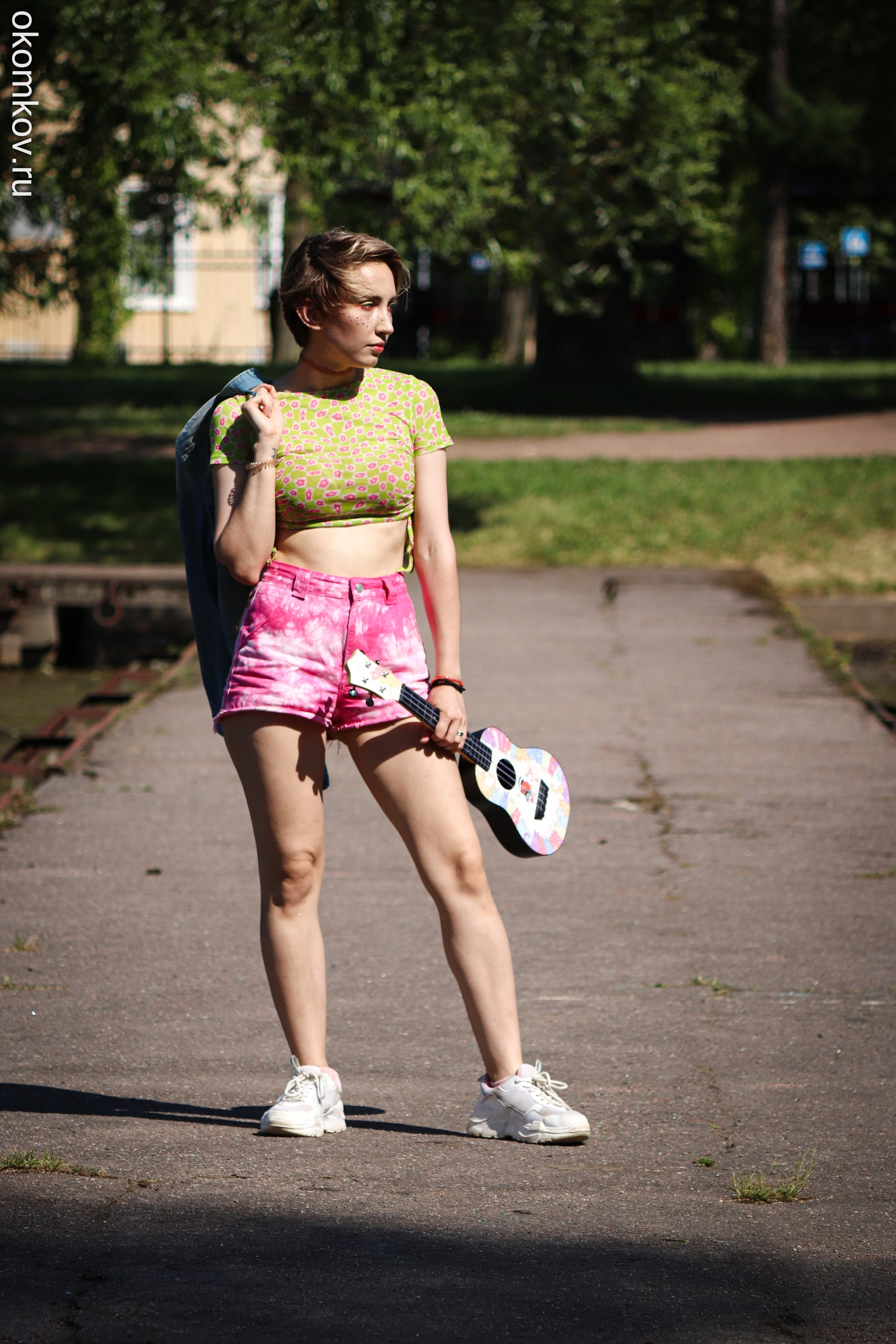 Показ образов на пирсе Московского парка Победы. Ивентный фотограф в Санкт-Петербурге Олег Комков