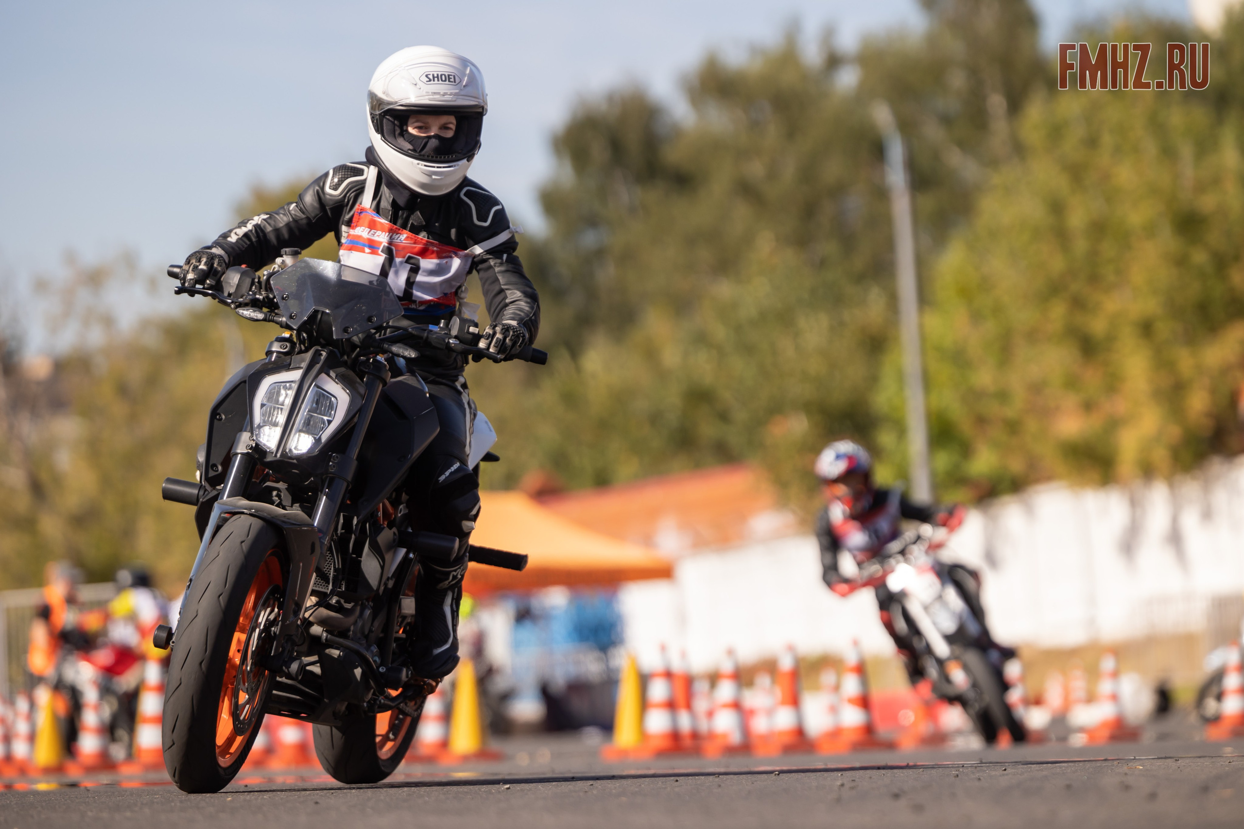 Соревнования по мотоджимхане на площадке Мосгортранс 15.09.2024. Фотограф Владимир Охрименко