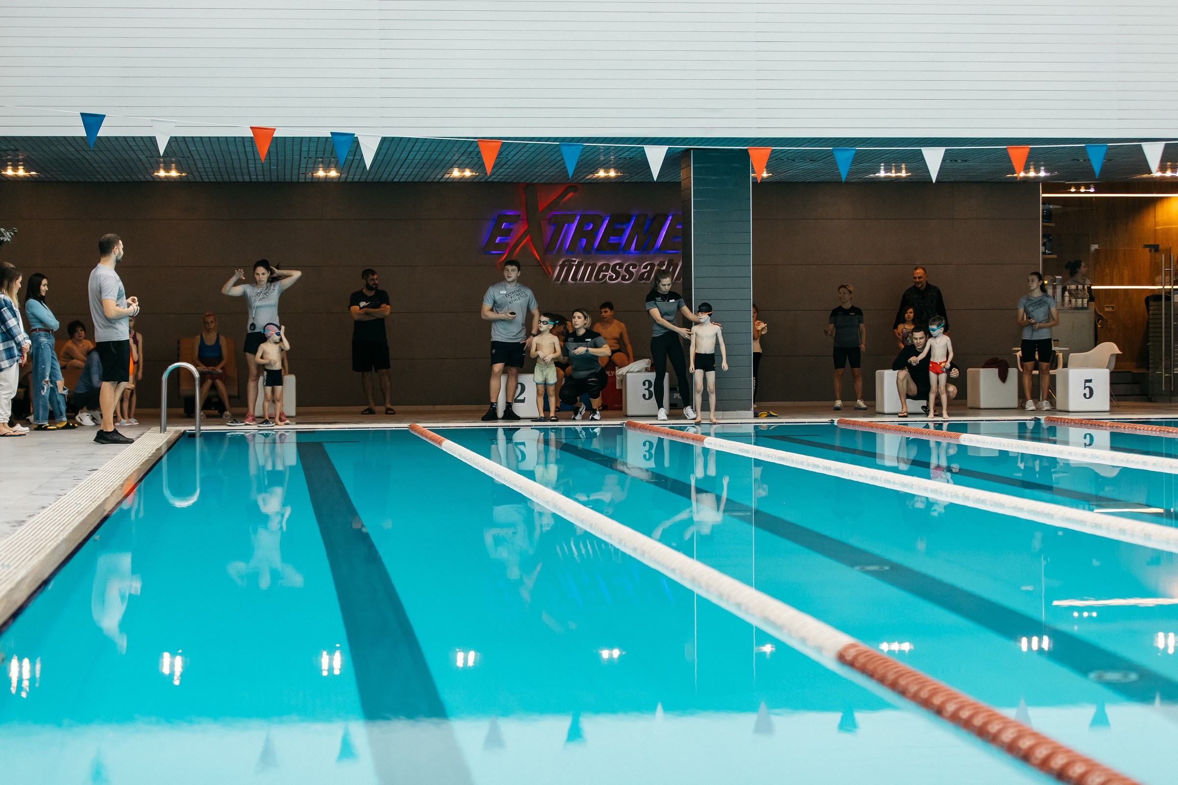 Соревнования по плаванию (зима)