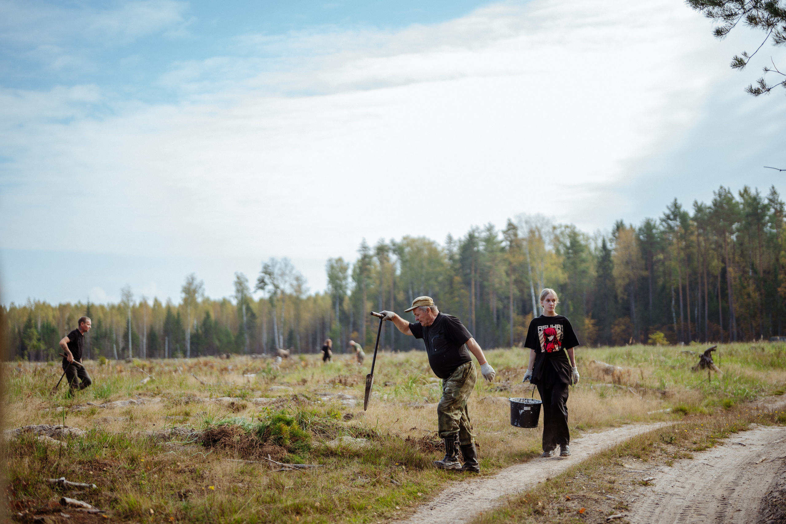 СБЕР · ЭКА · Посадка сеянцев. Владимир Вершинин, тот самый свадебный видеограф