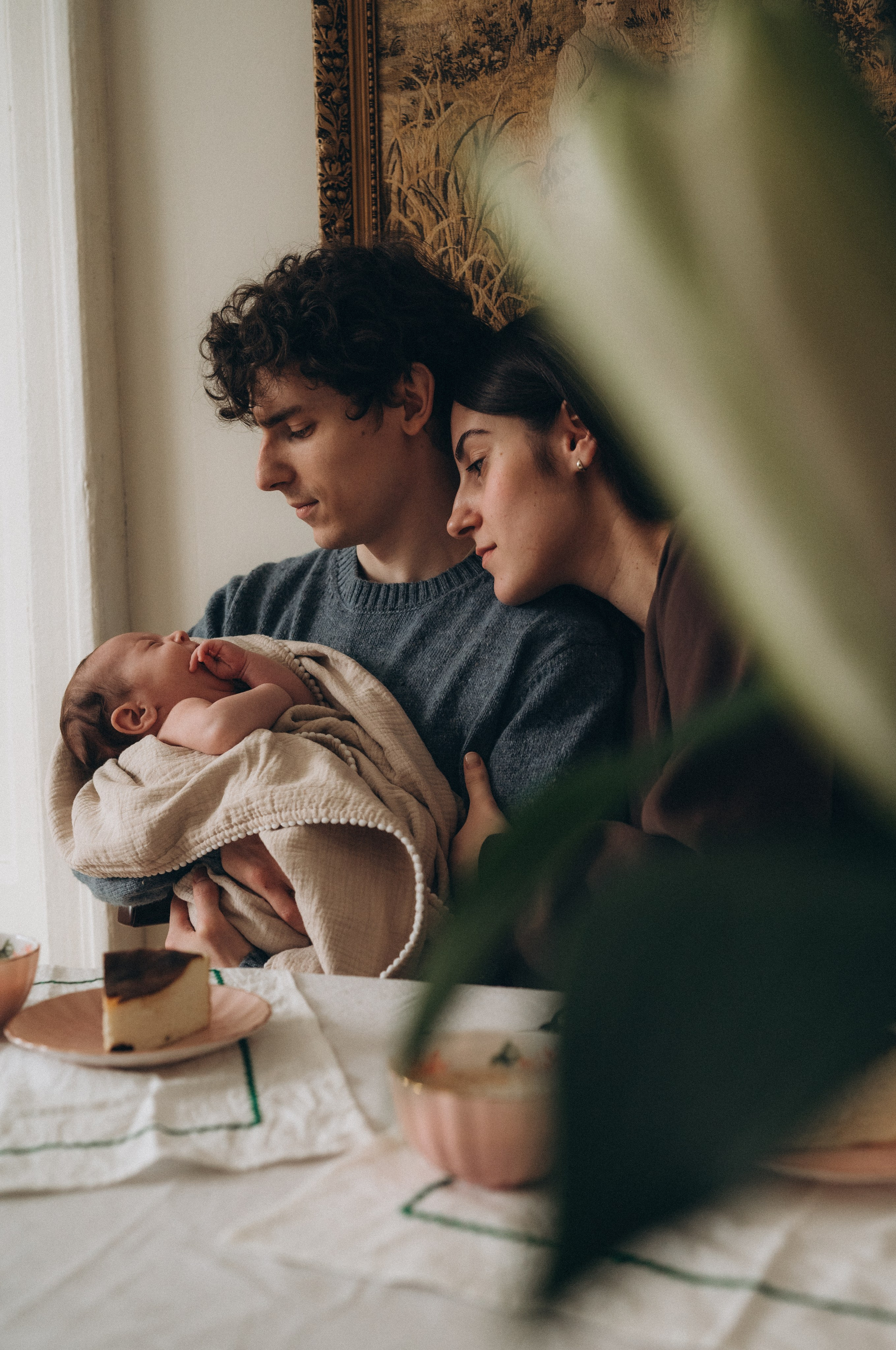 Иван, Таня и малышка. Семейный фотограф Юлия Власова