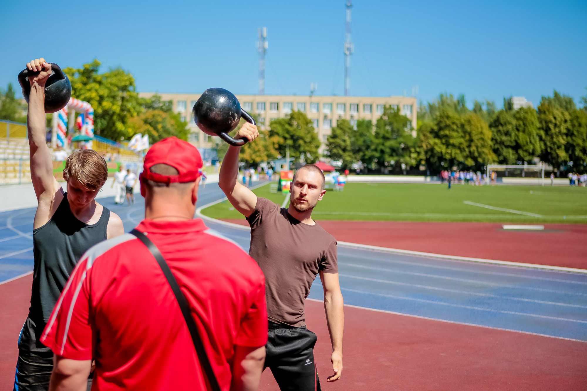 День Физкульт. Максим Матвийченко и Виктория Басова профессионалы своего дела