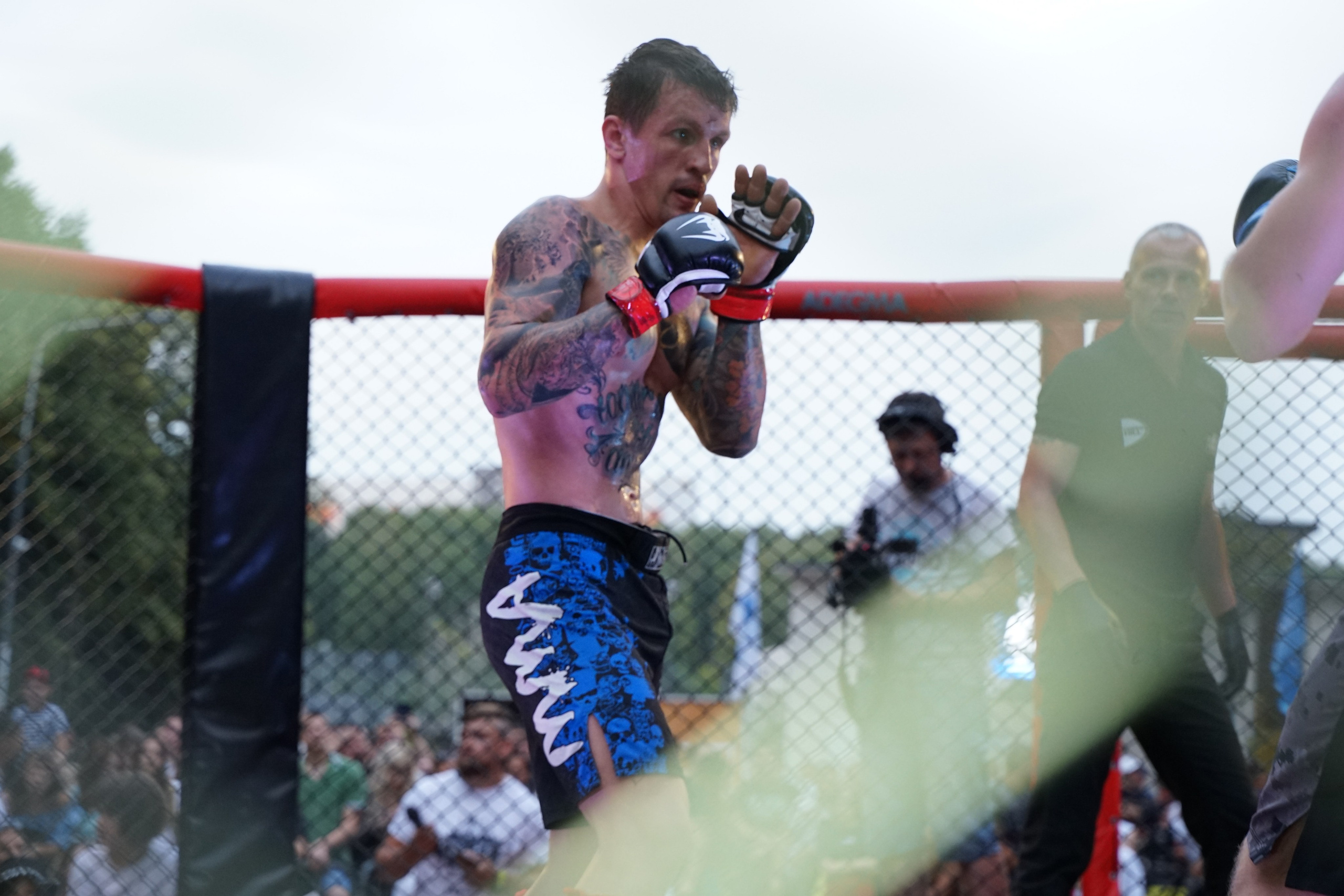 Вечер боев в ЦПКиО. Фотограф Надежда Погребняк | Рязань | Москва