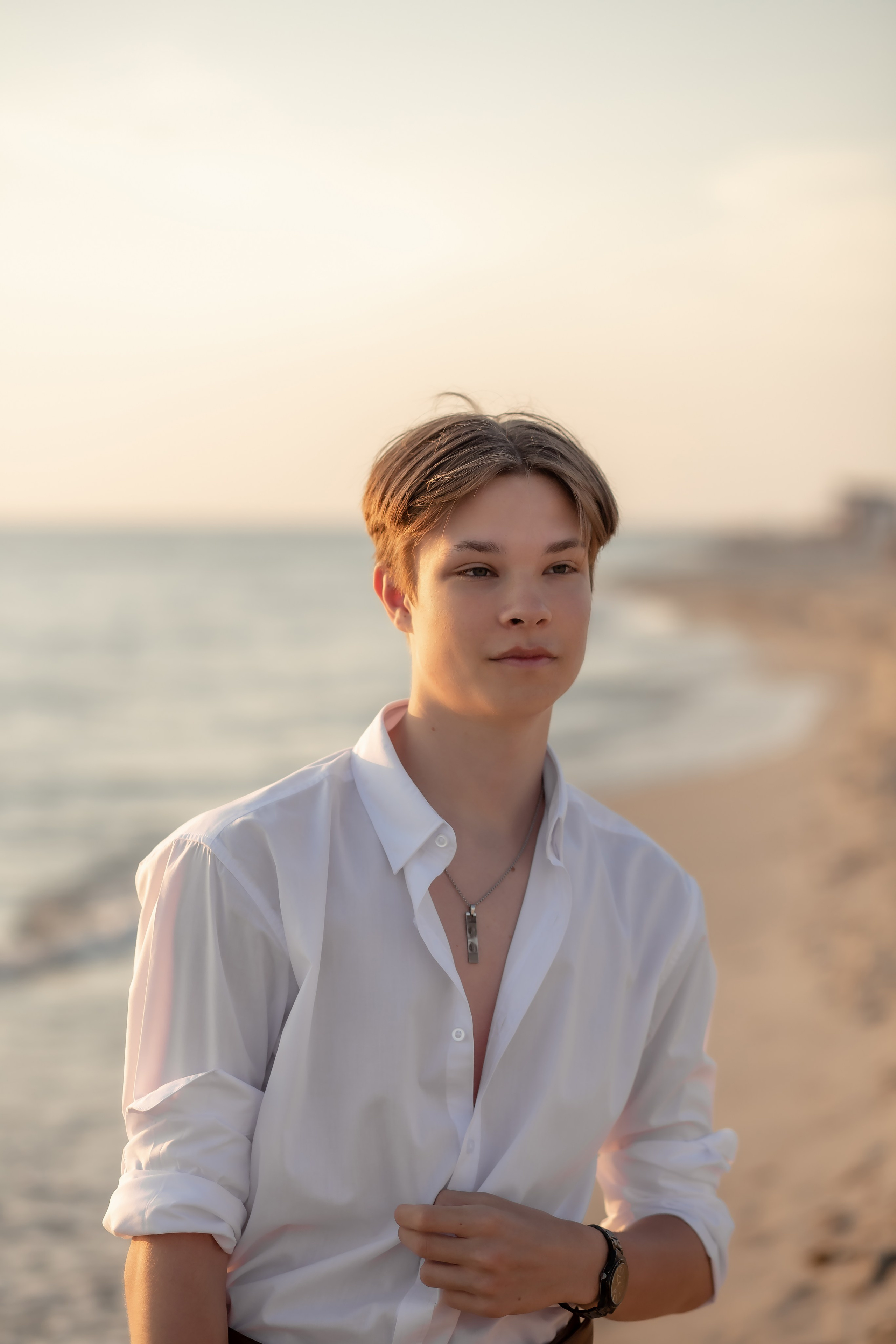 Екатерина и Антон. На закате. Фотограф в Калининграде Решетникова Алина