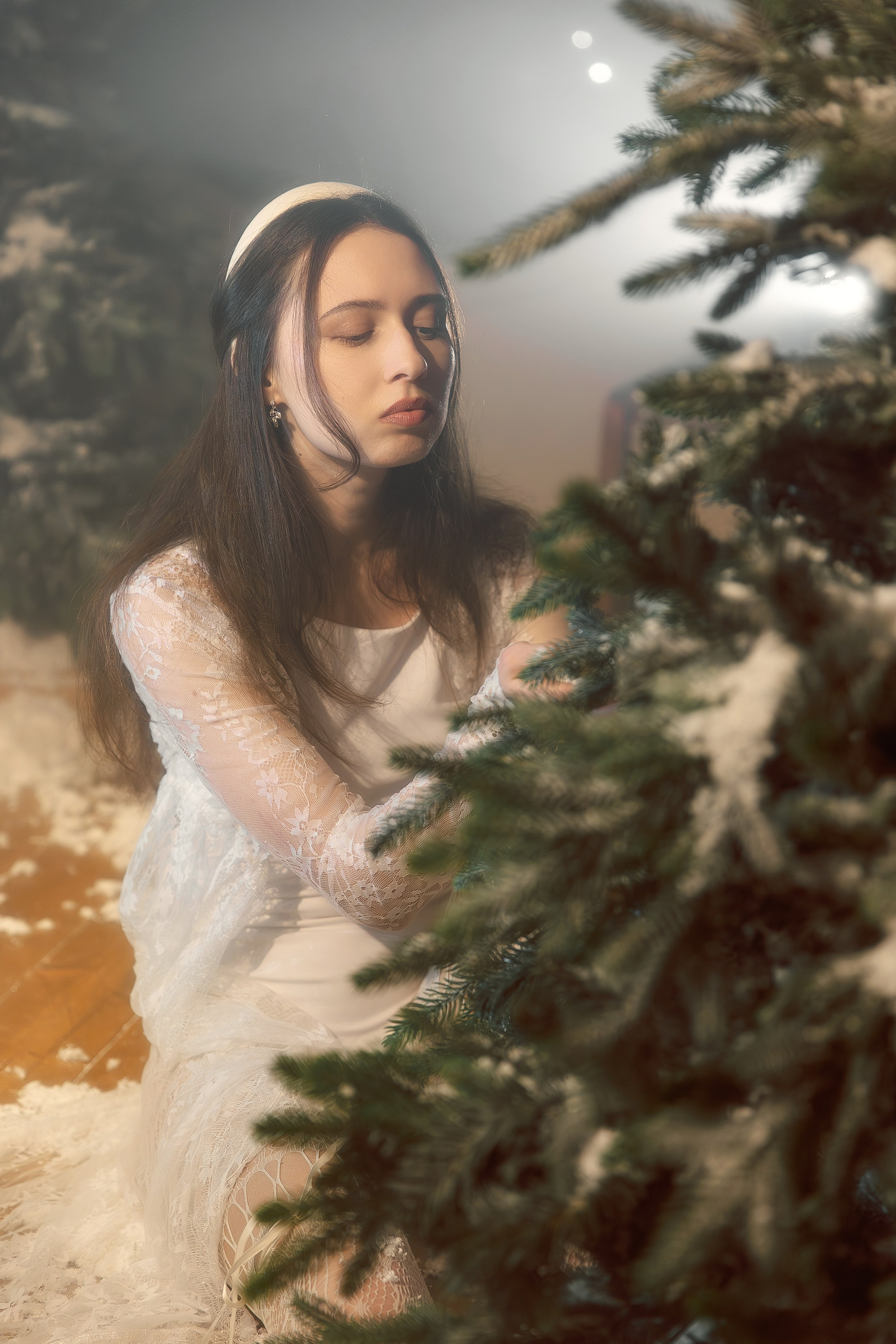 Зимняя сказка на чердаке. Семейный и женский фотограф в Москве Надежда Воробьева