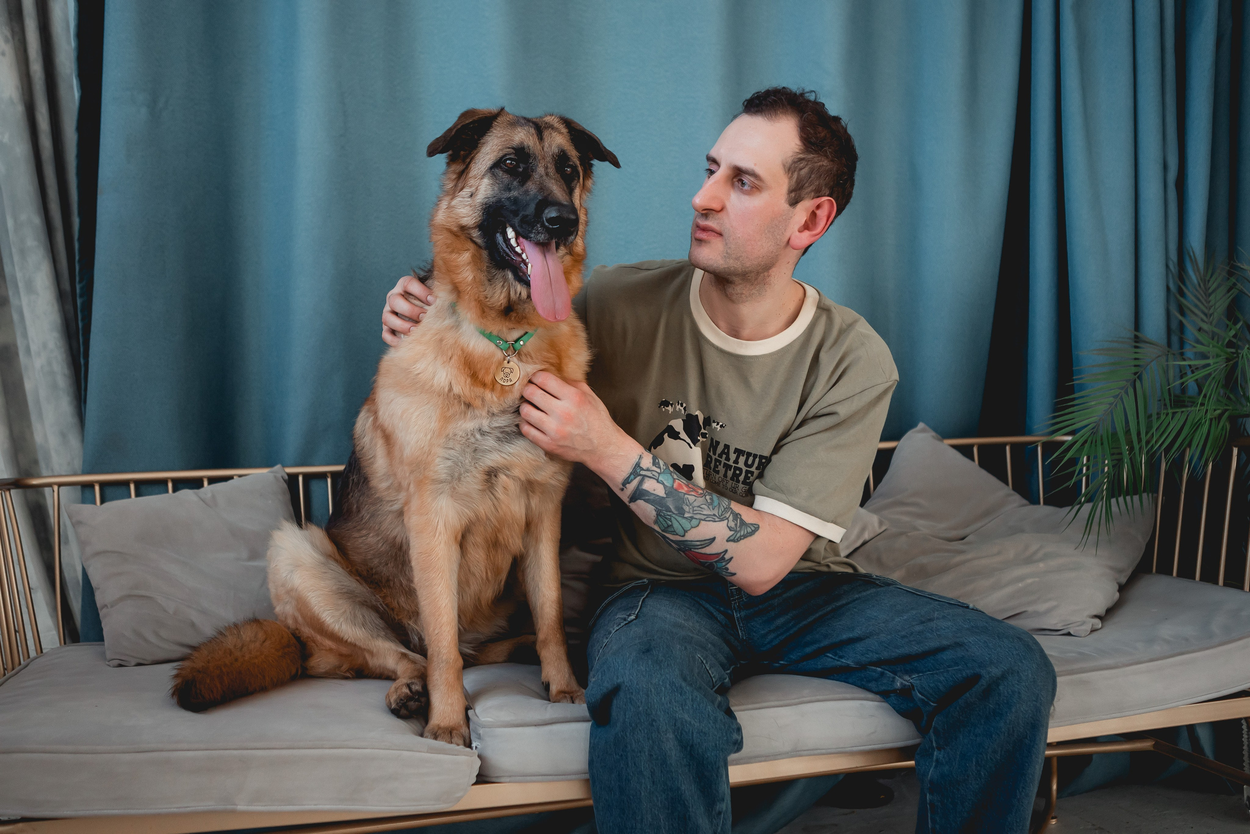 Игорь и Лора. Семейный фотограф анималист Мария Крючкова