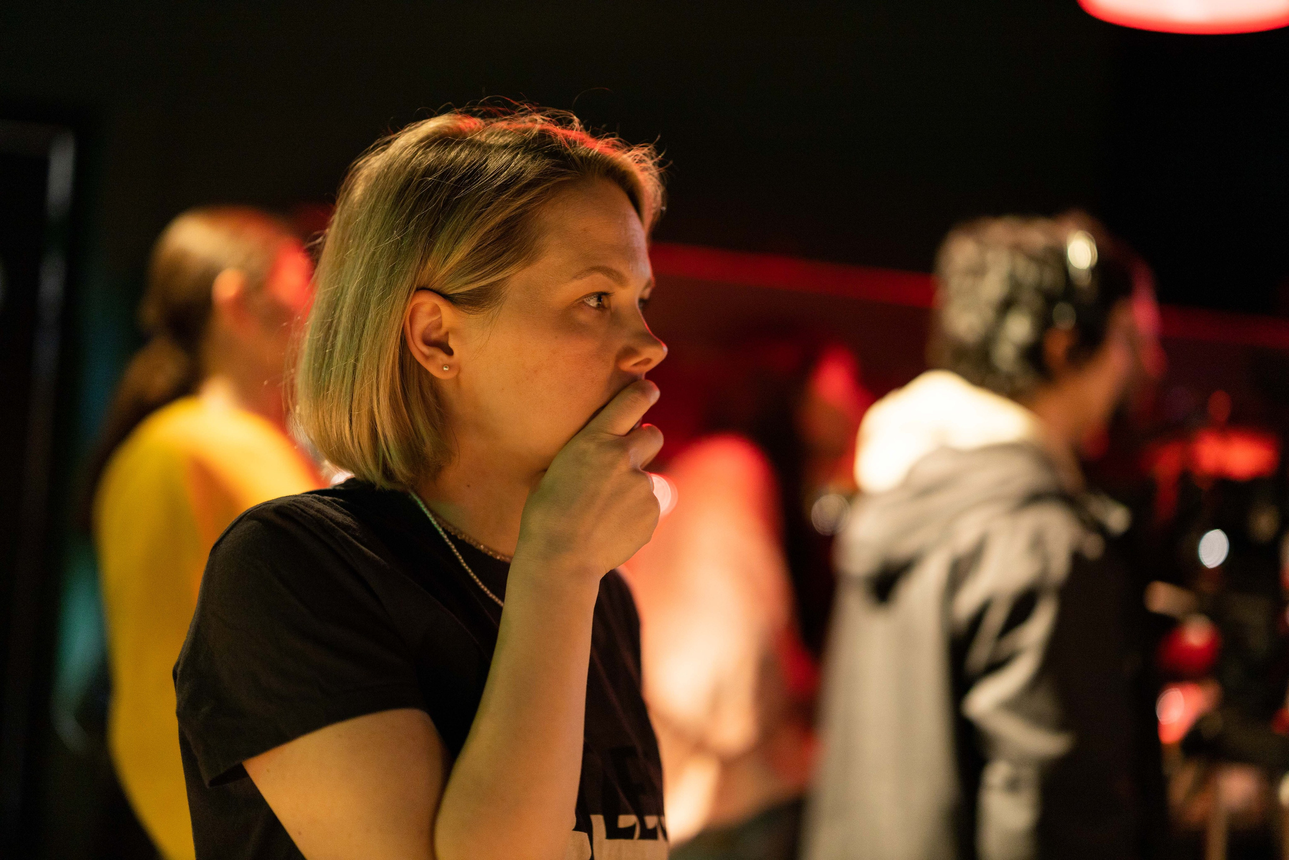 Film backstage. VICTORIA SHU