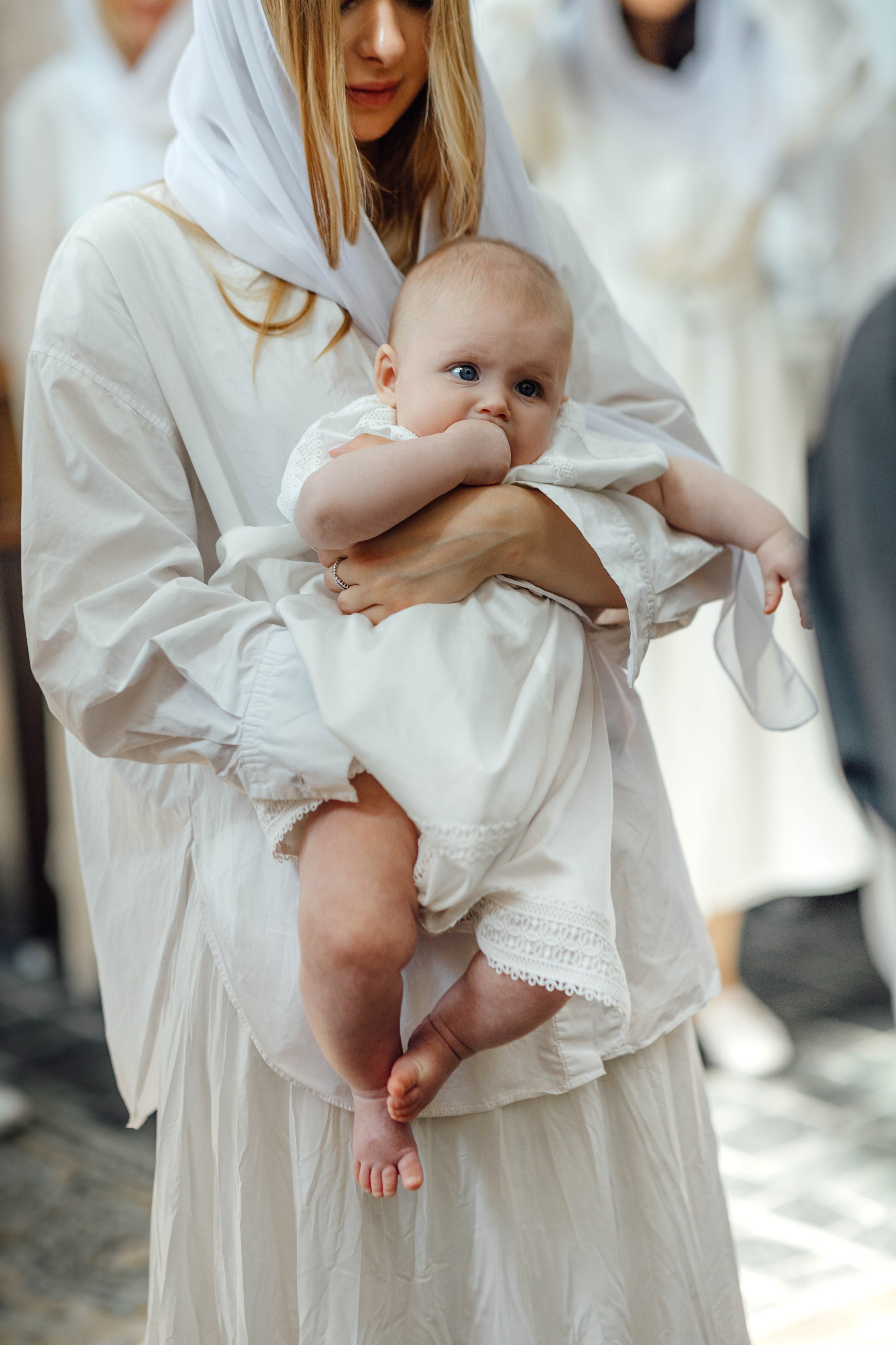 Крещение Мишель, гп. Ивенец, храм Ефросинии Полоцкой, август 2025