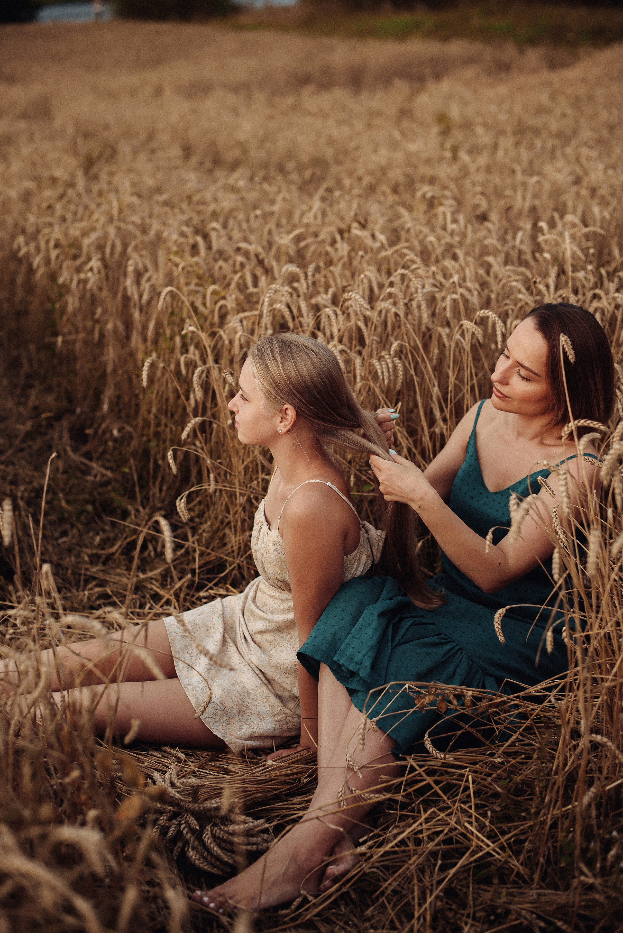 Юкины в колосьях. Свадебный и семейный фотограф в Пензе