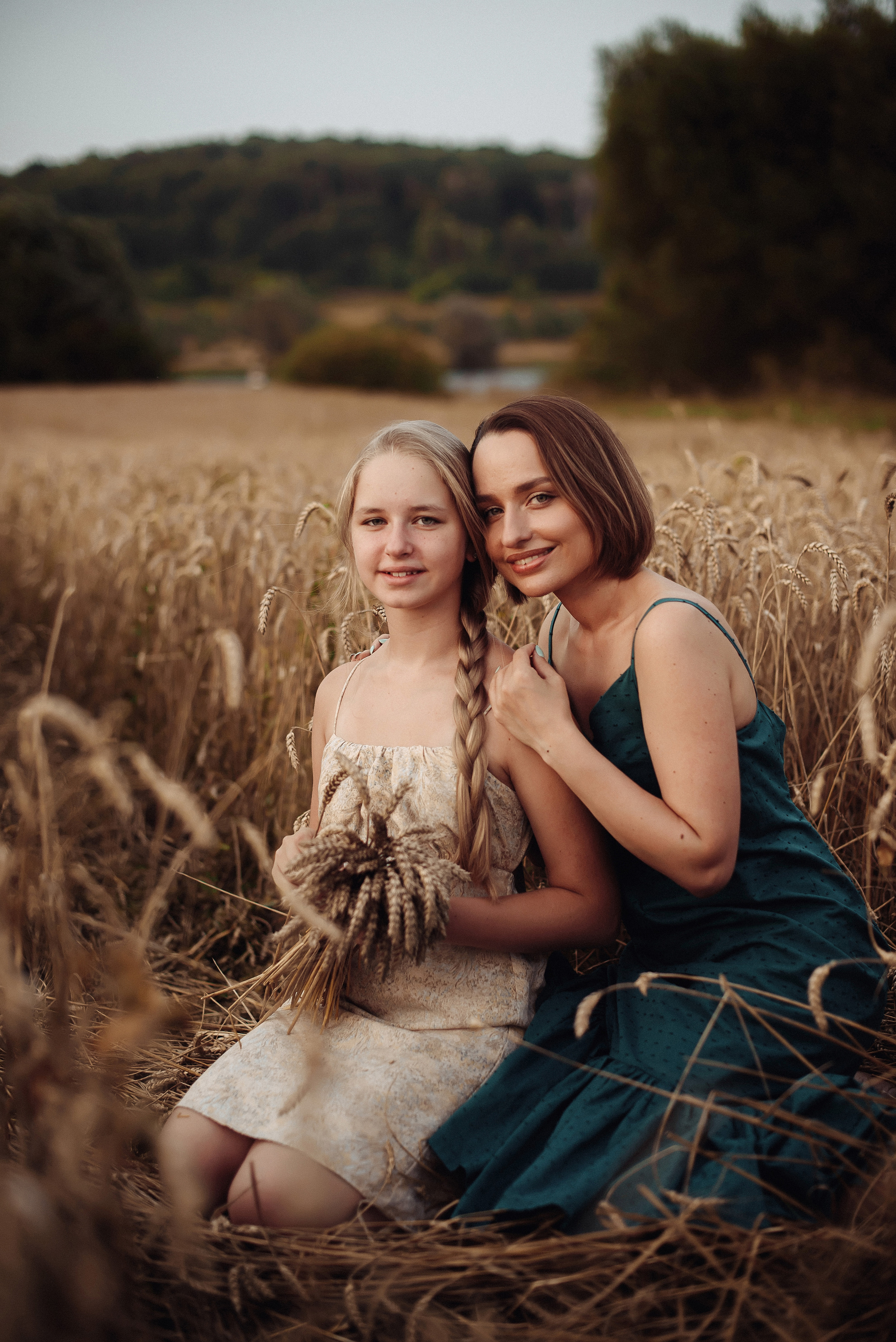Юкины в колосьях. Свадебный и семейный фотограф в Пензе