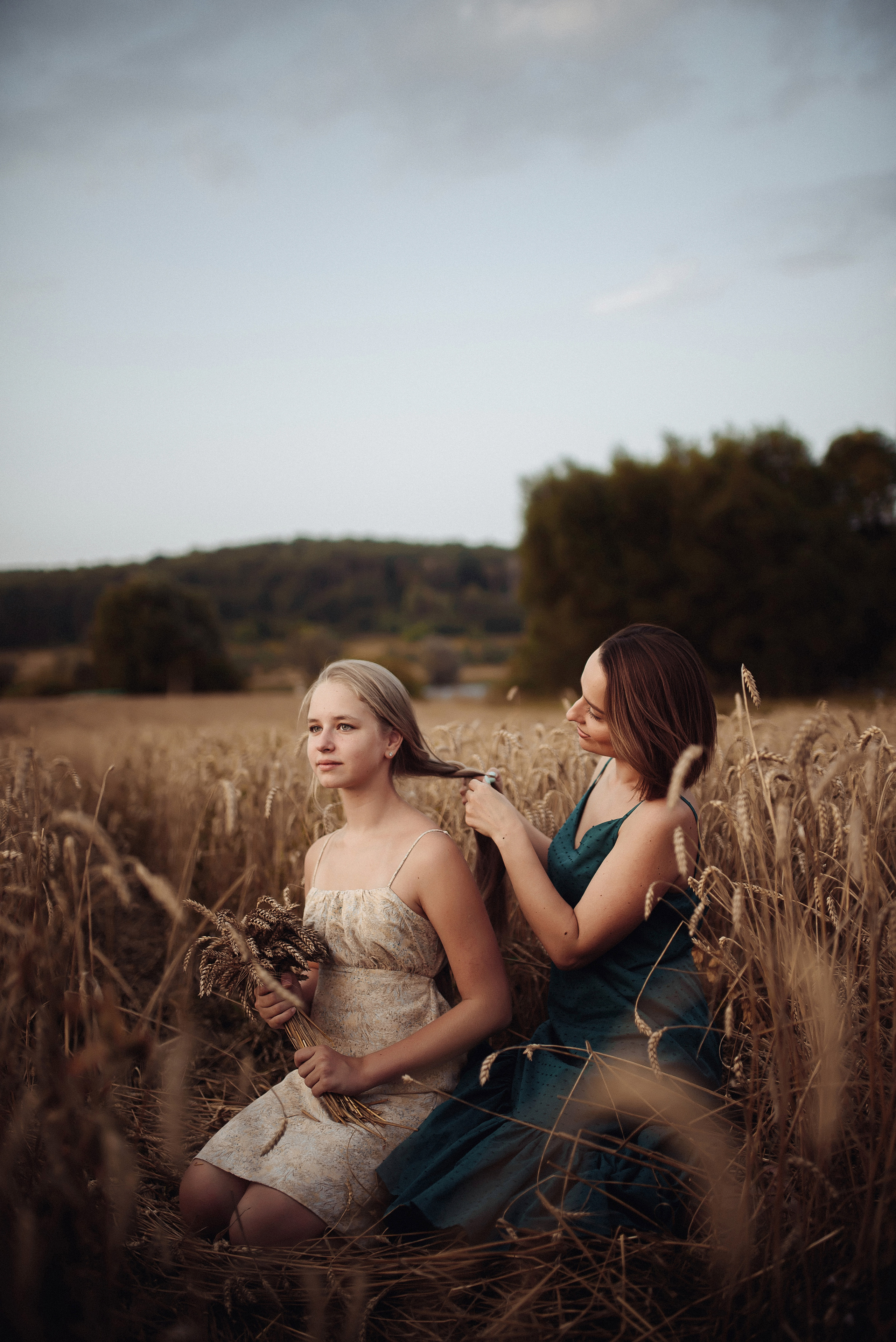 Юкины в колосьях. Свадебный и семейный фотограф в Пензе
