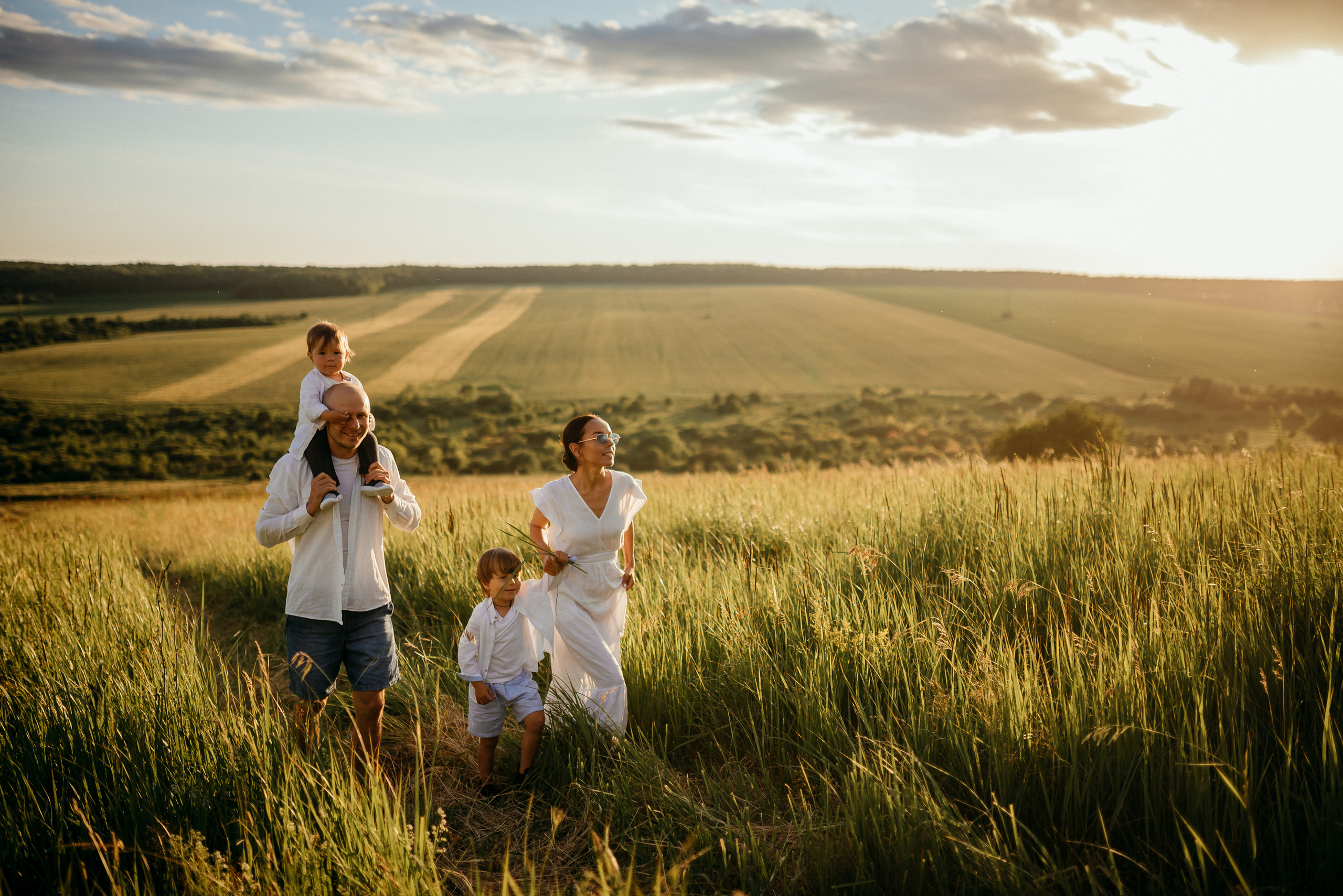 На закате. Свадебный и семейный фотограф в Пензе