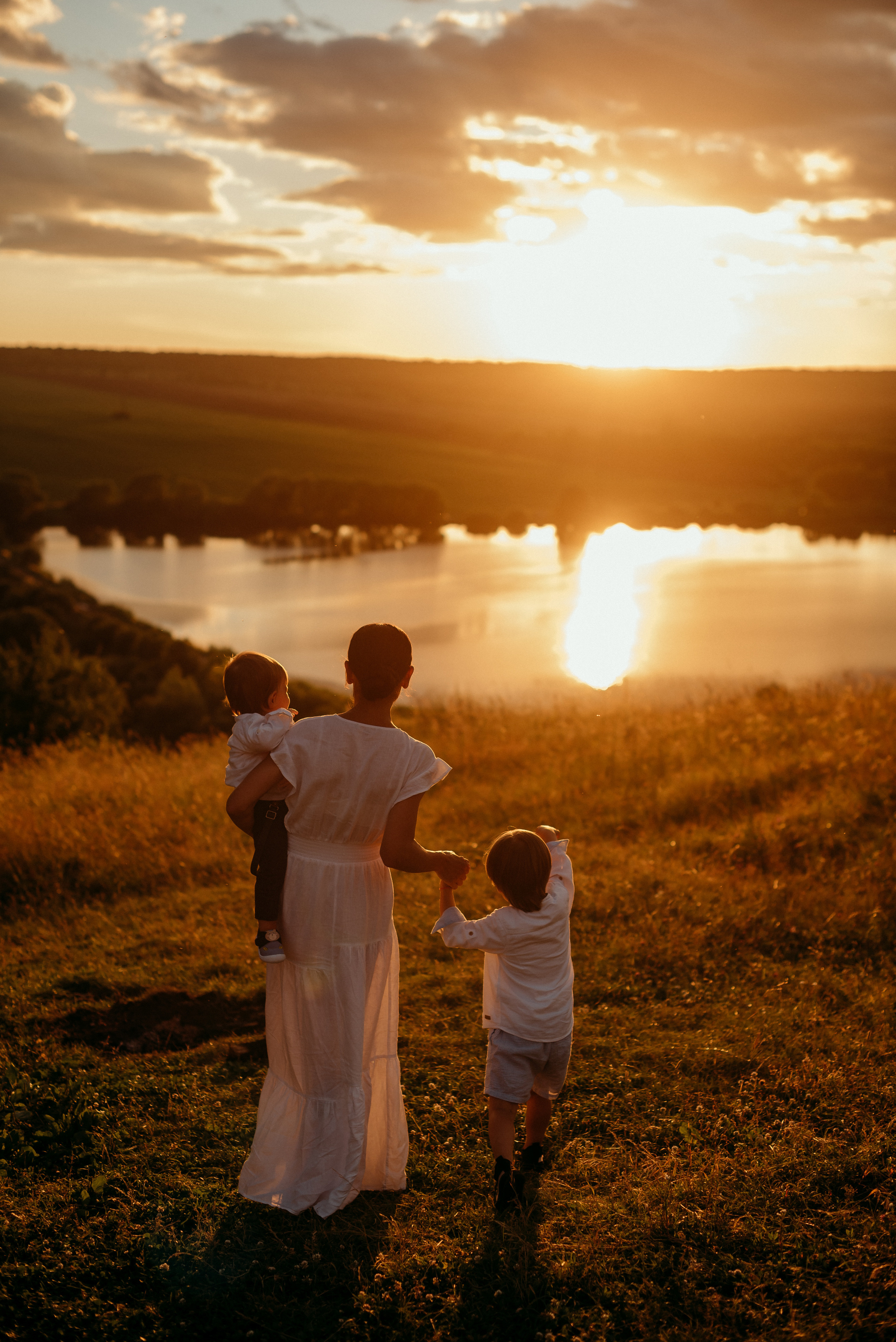 На закате. Свадебный и семейный фотограф в Пензе