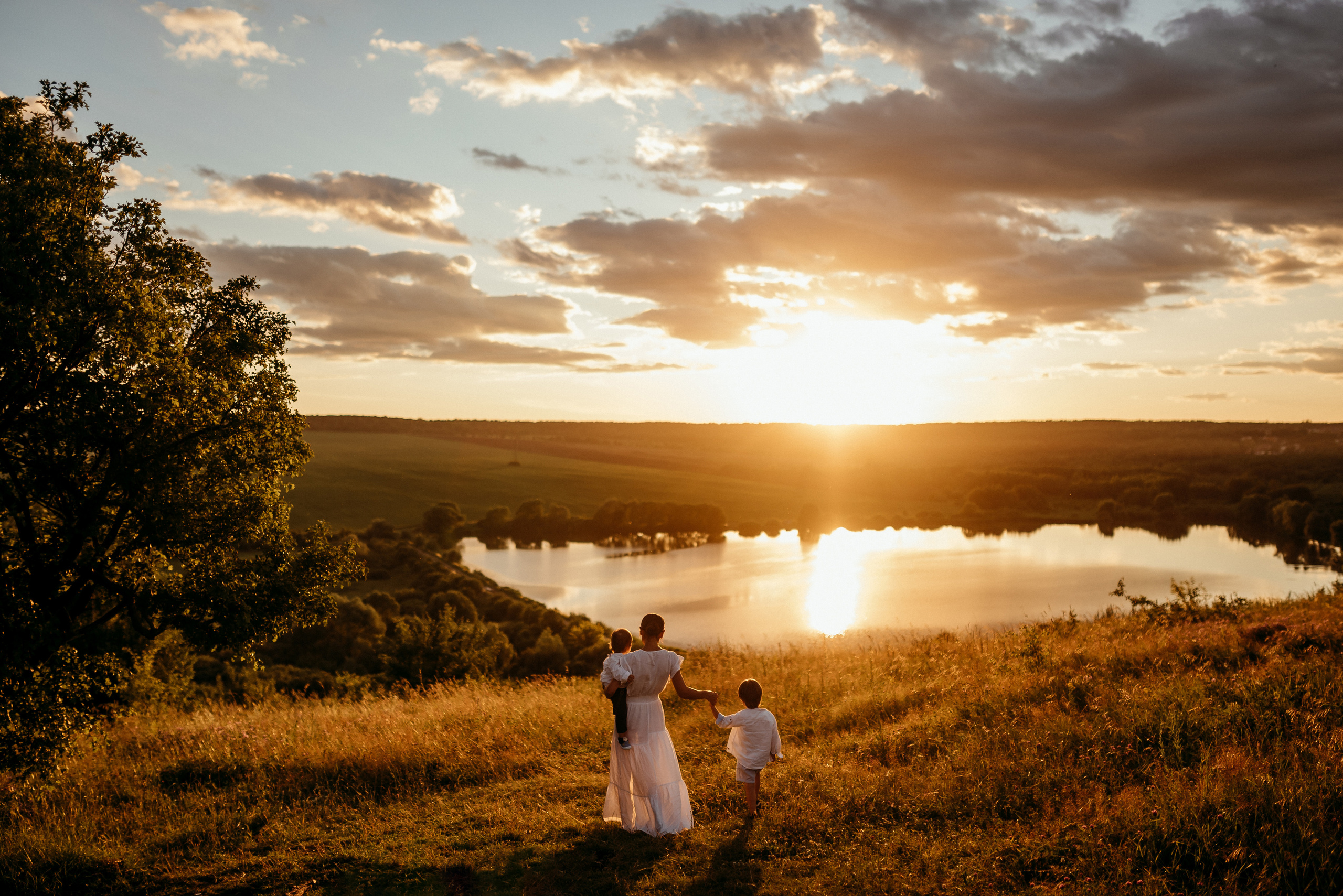 На закате. Свадебный и семейный фотограф в Пензе