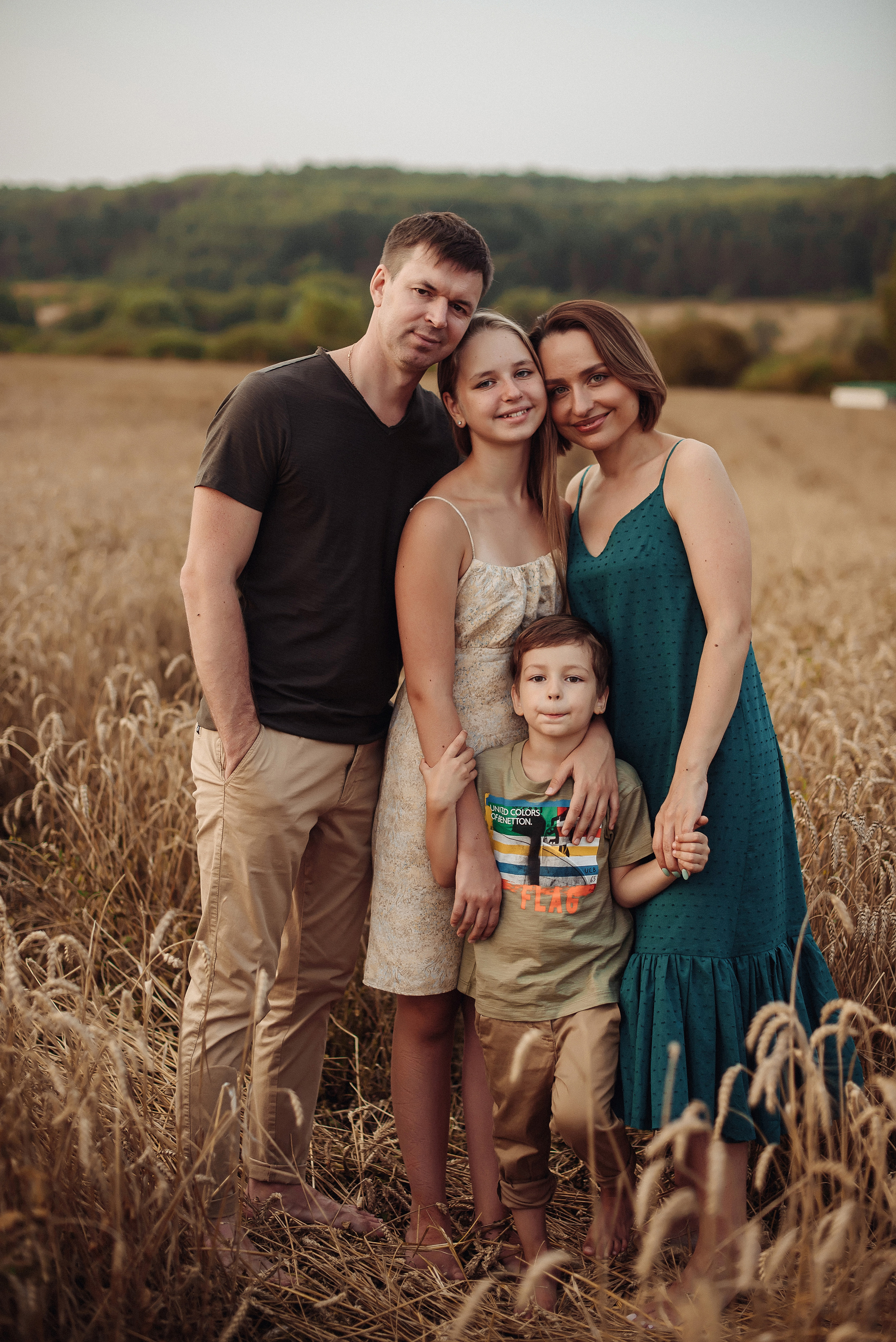 Юкины в колосьях. Свадебный и семейный фотограф в Пензе