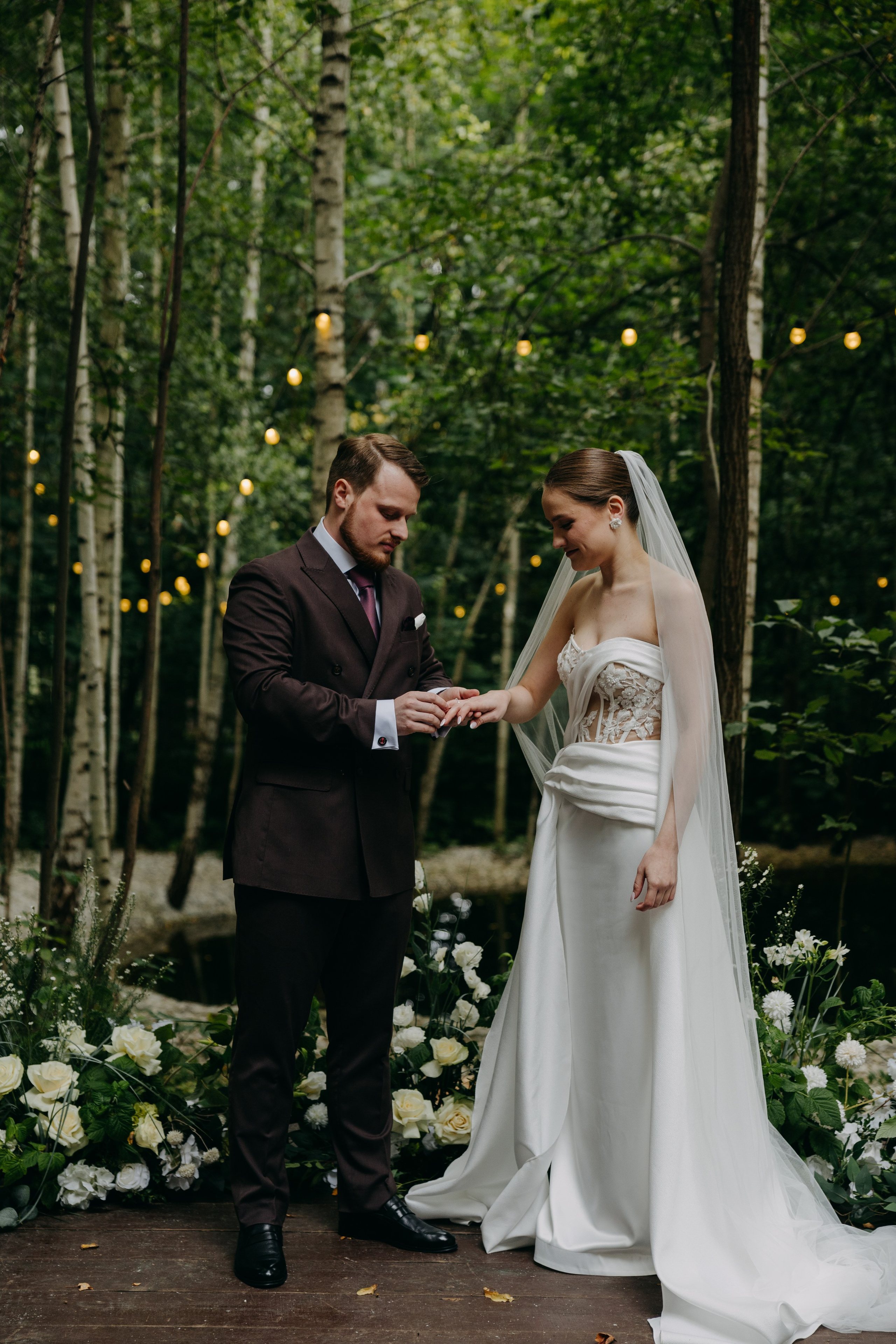 Ирина и Алексей | банкет Forest Dew. Свадебный фотограф Москва Анастасия Храмова