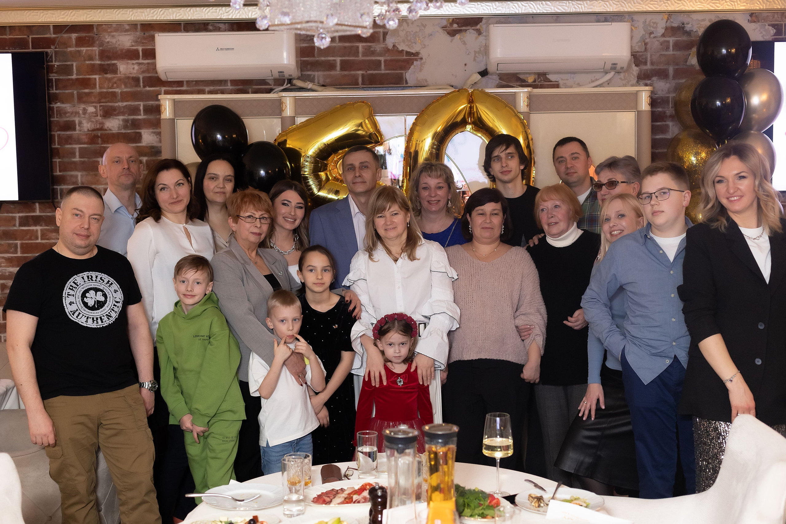 Юбилей (Ресторан «Свой»). Семейный, индивидуальный фотограф в Москве Ангели Марина