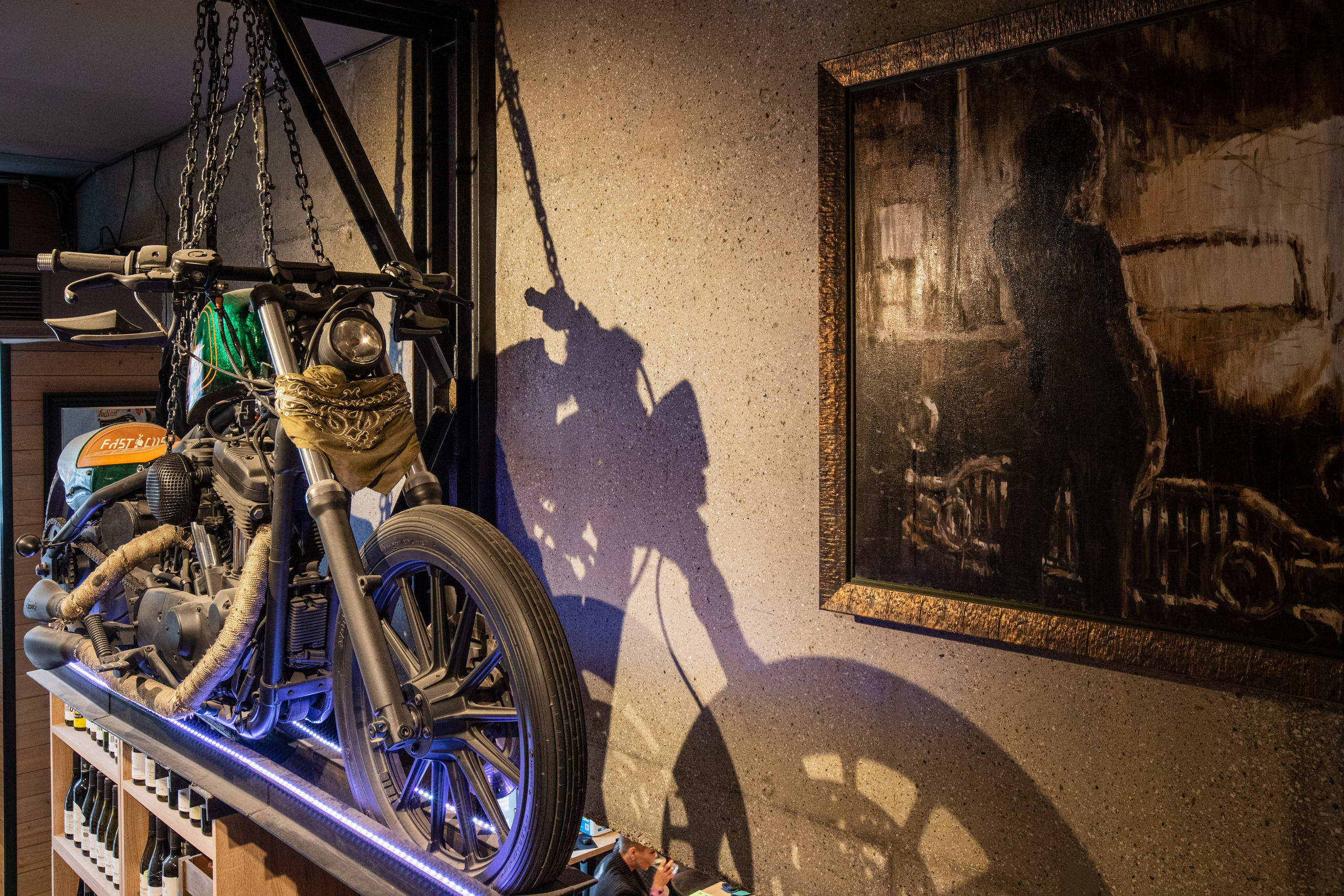 Байки Бар I Интерьер. Репортажный и портретный фотограф в Екатеринбурге Гизатуллин Марат