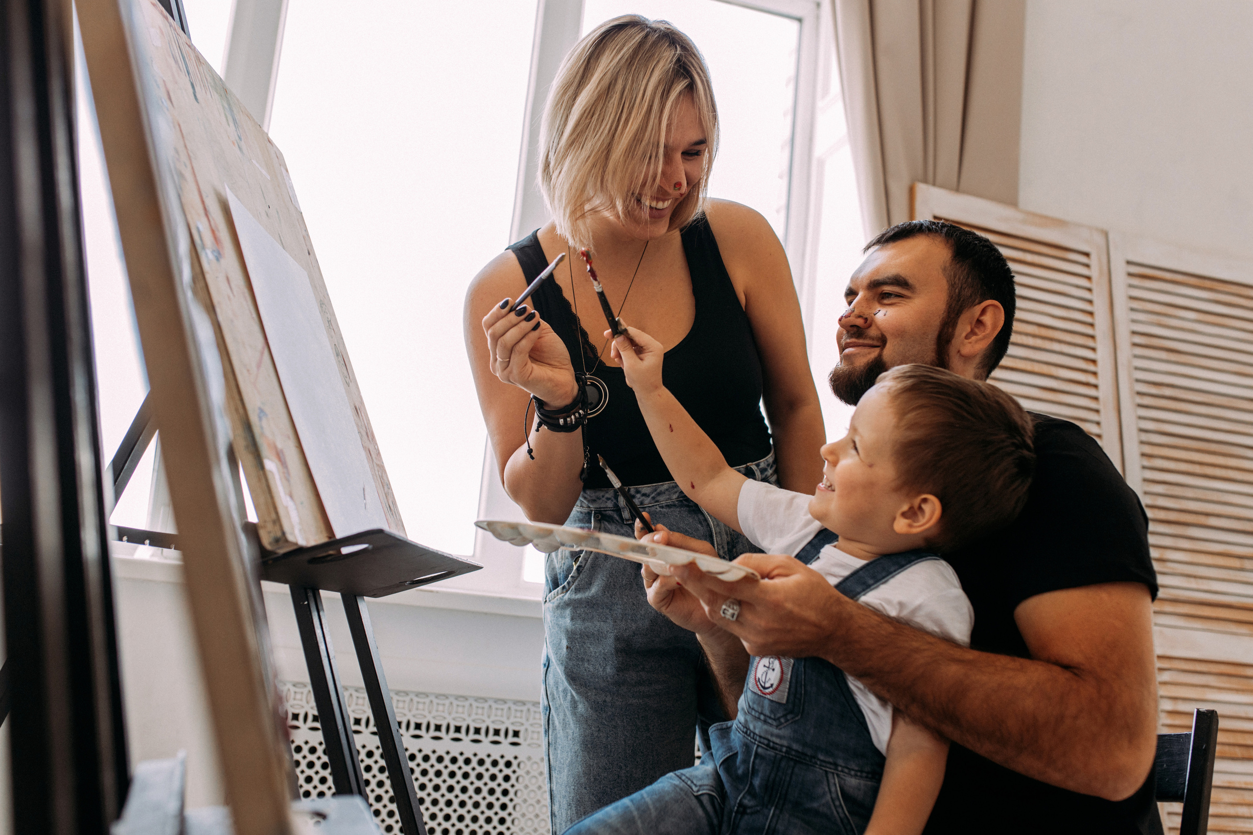 Даша, Лёша, Тиша. Семейный фотограф и детский фотограф в Волгограде Алеся Бутакова — дет