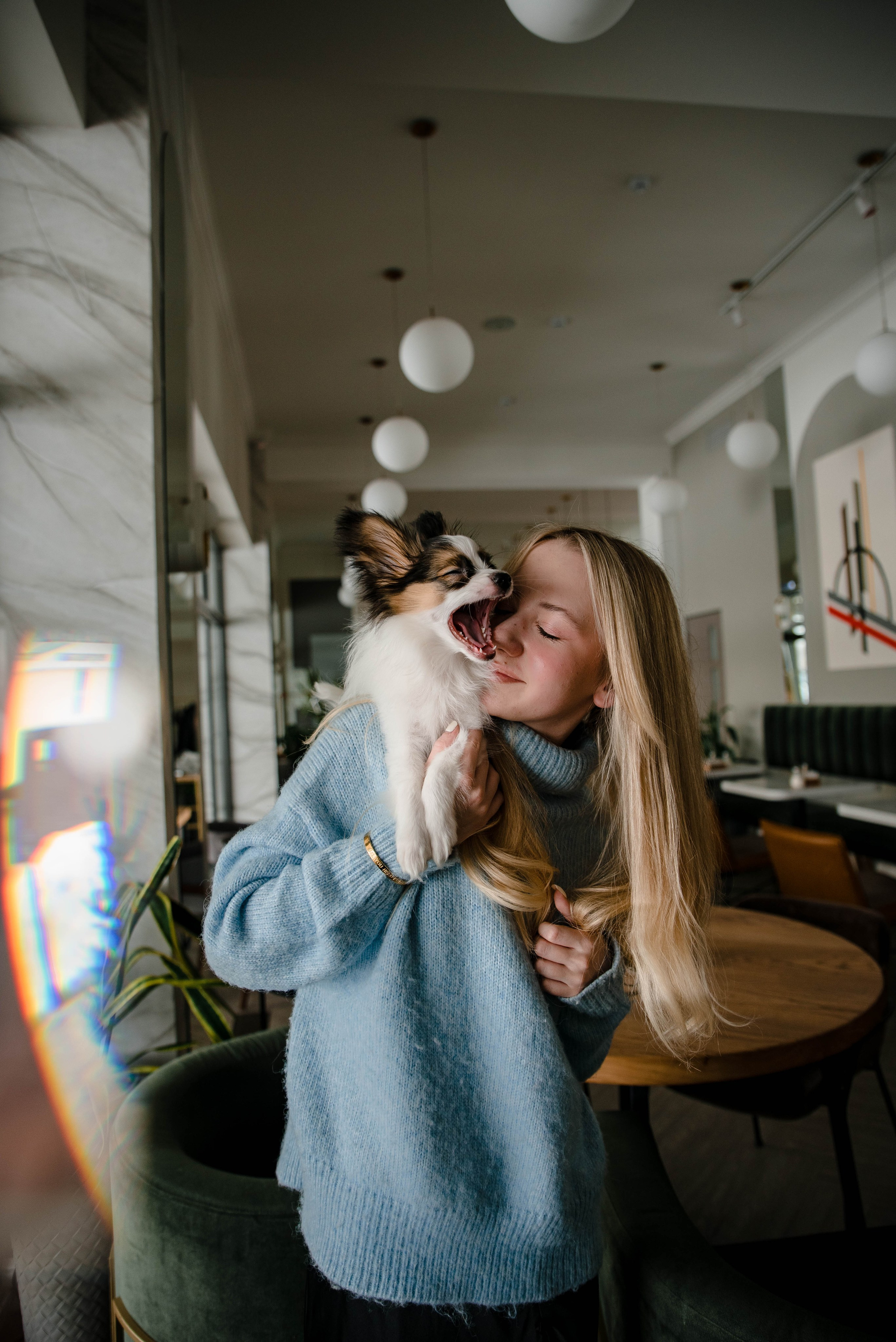 Настя, Света и Папийон Луней. Главная