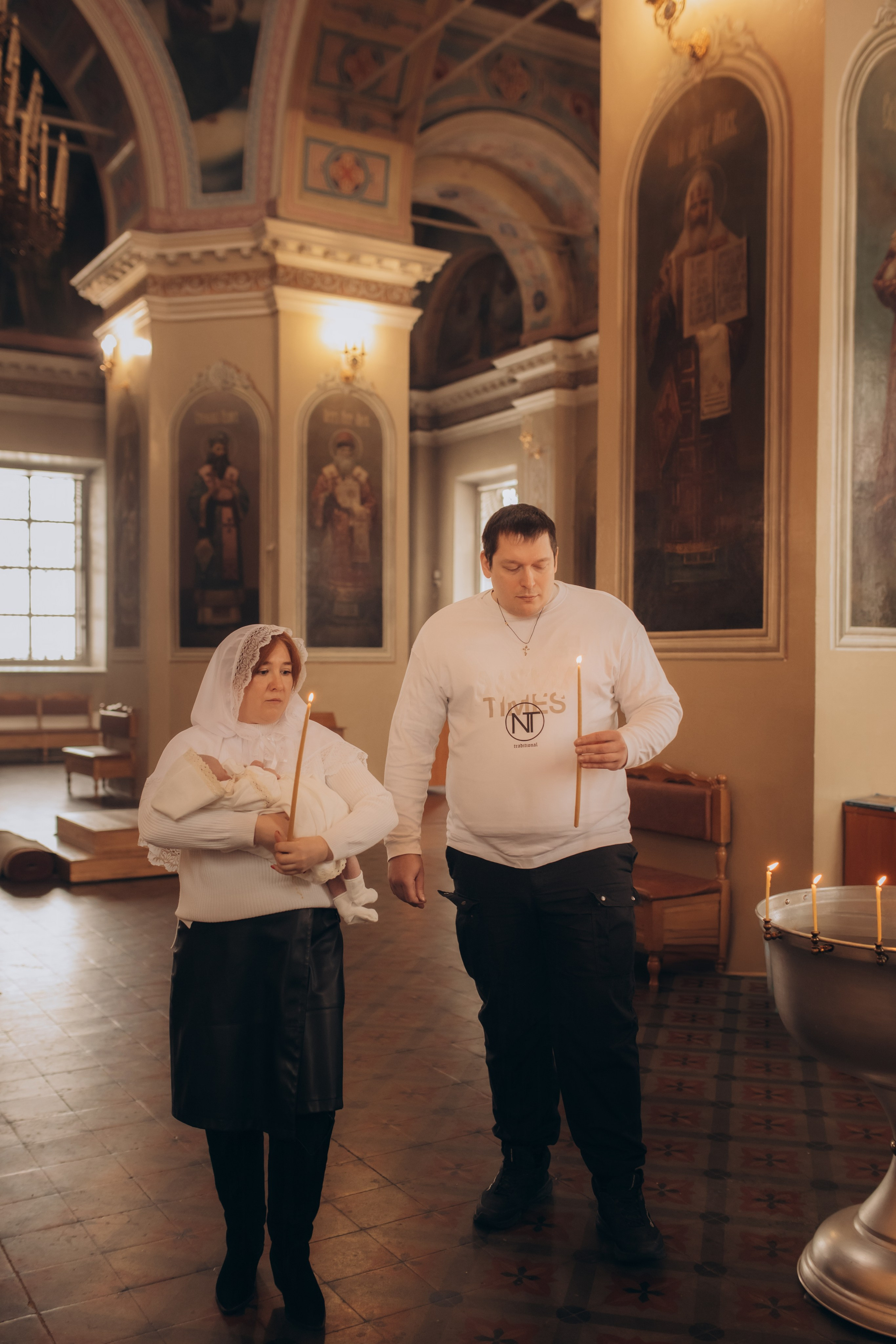 Таинство крещения Таисии. Фотограф Юлия Хакимова / Казань/ Чистополь