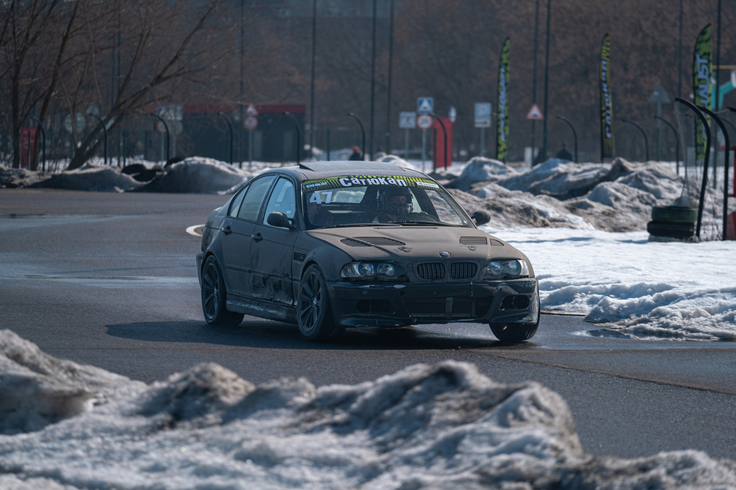 Спортивная автомобильная съемка. Malenkyia