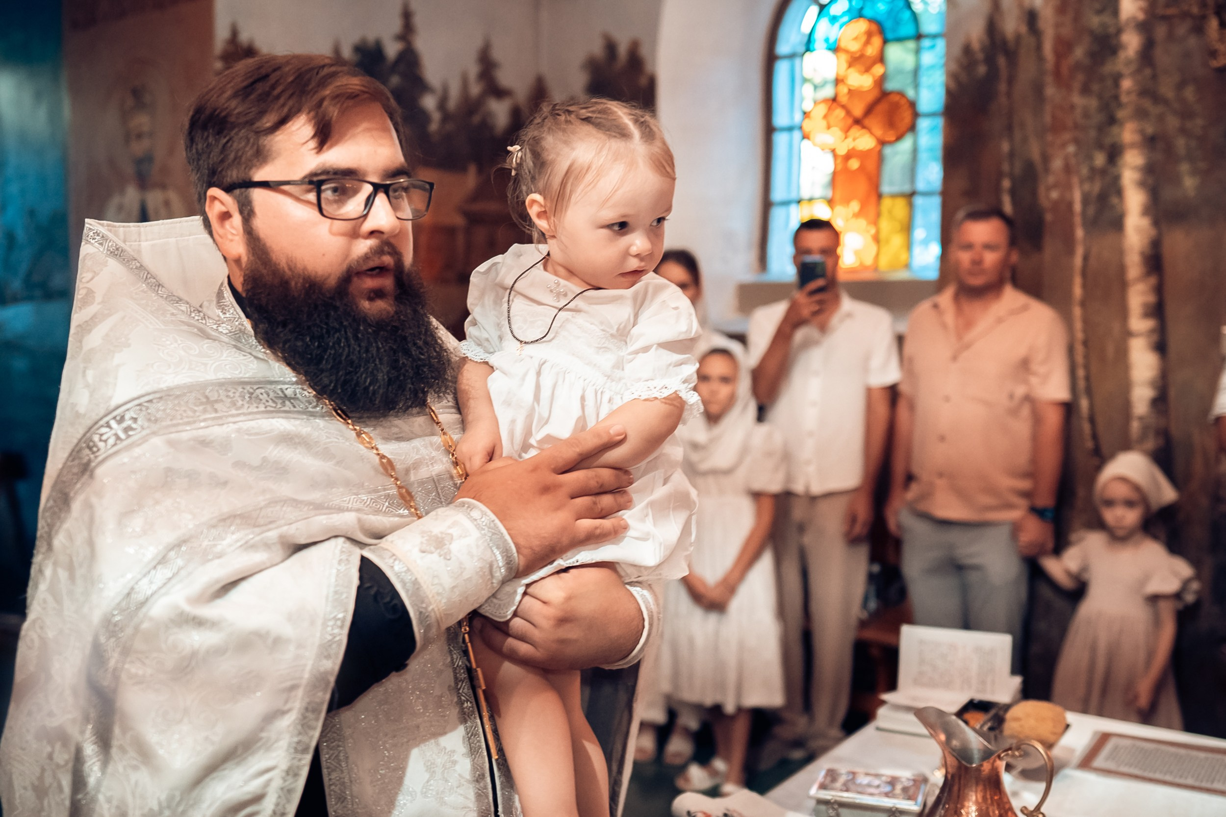 Крещение в Покровском соборе. Церковный фотограф Севастополь