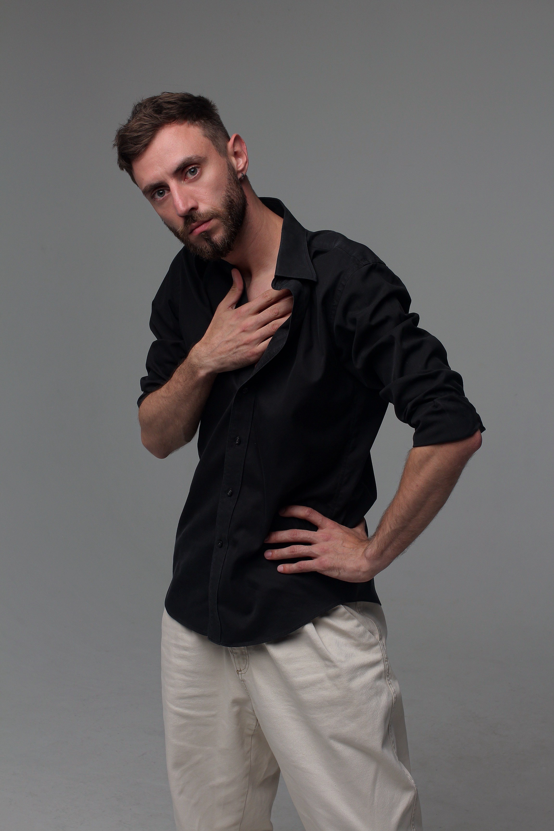 Иван, студия VOGUE. Photography Eva