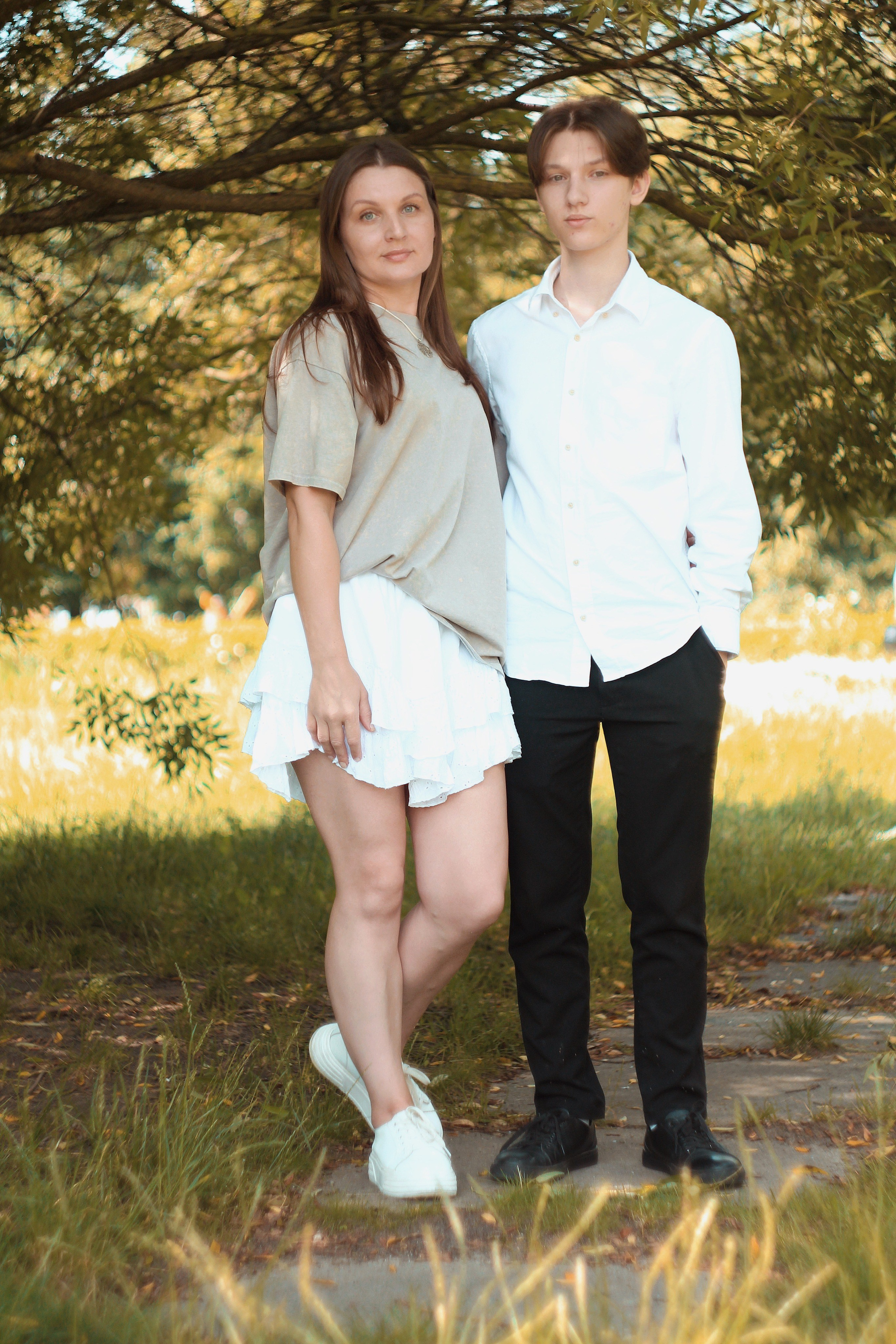 Юля и сын Женя. Photography Eva