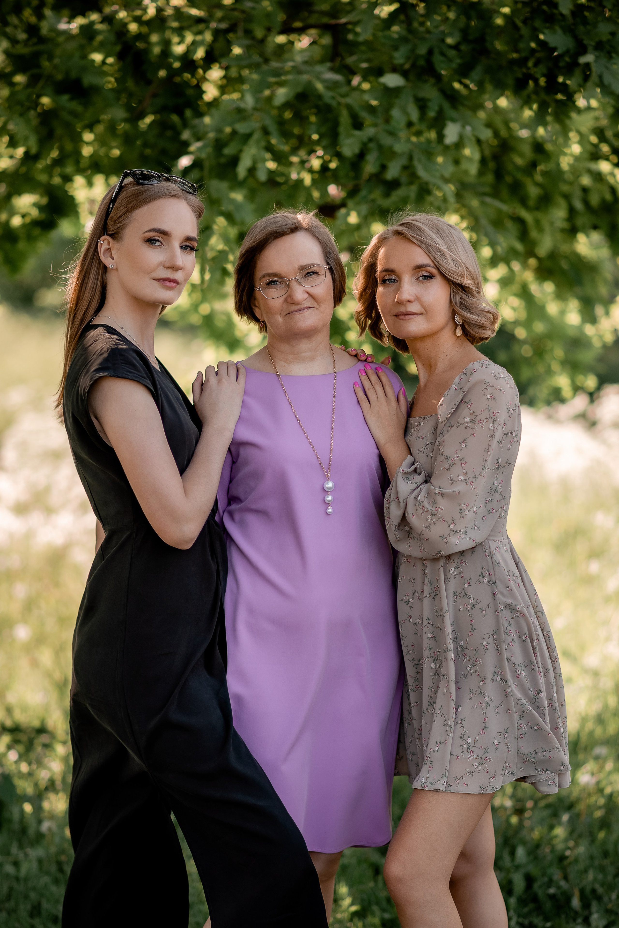 Две дочки и родители. Портретный фотограф в Петрозаводске Татьяна Лебедева