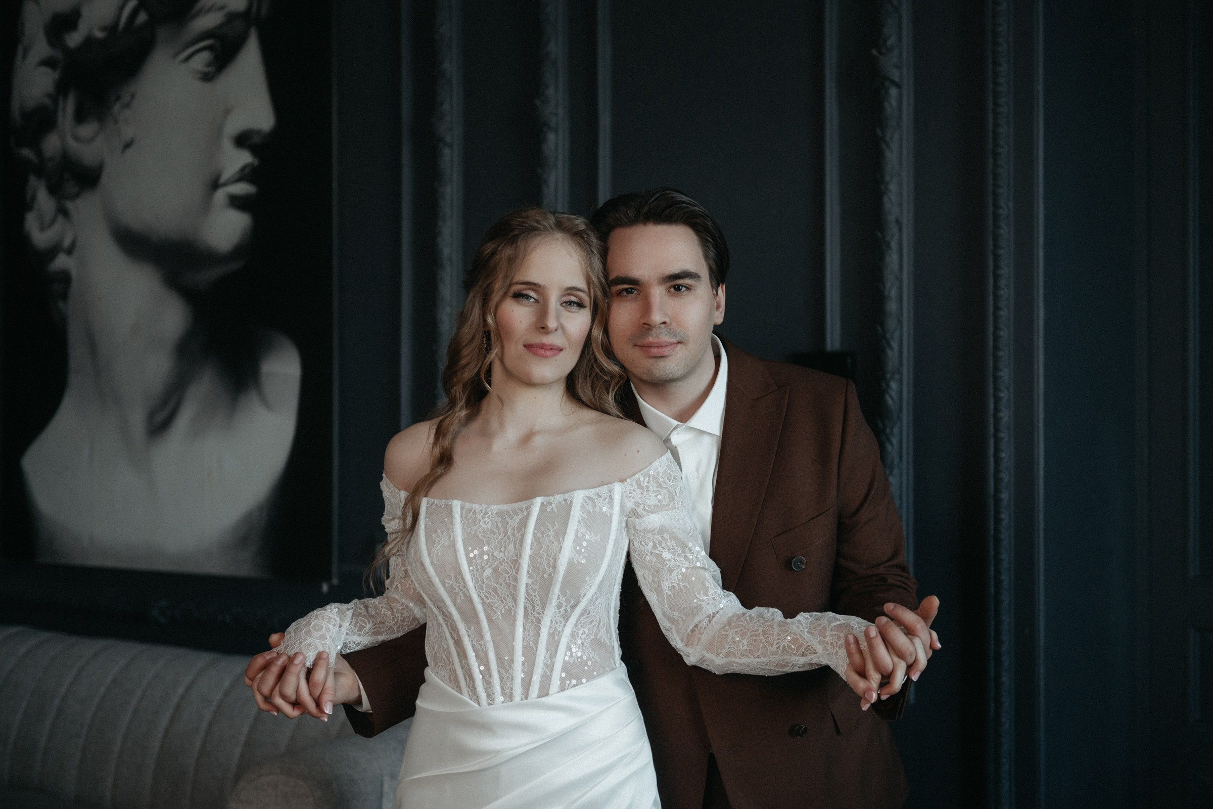 свадебная фотосессия в фотостудии Skypoint