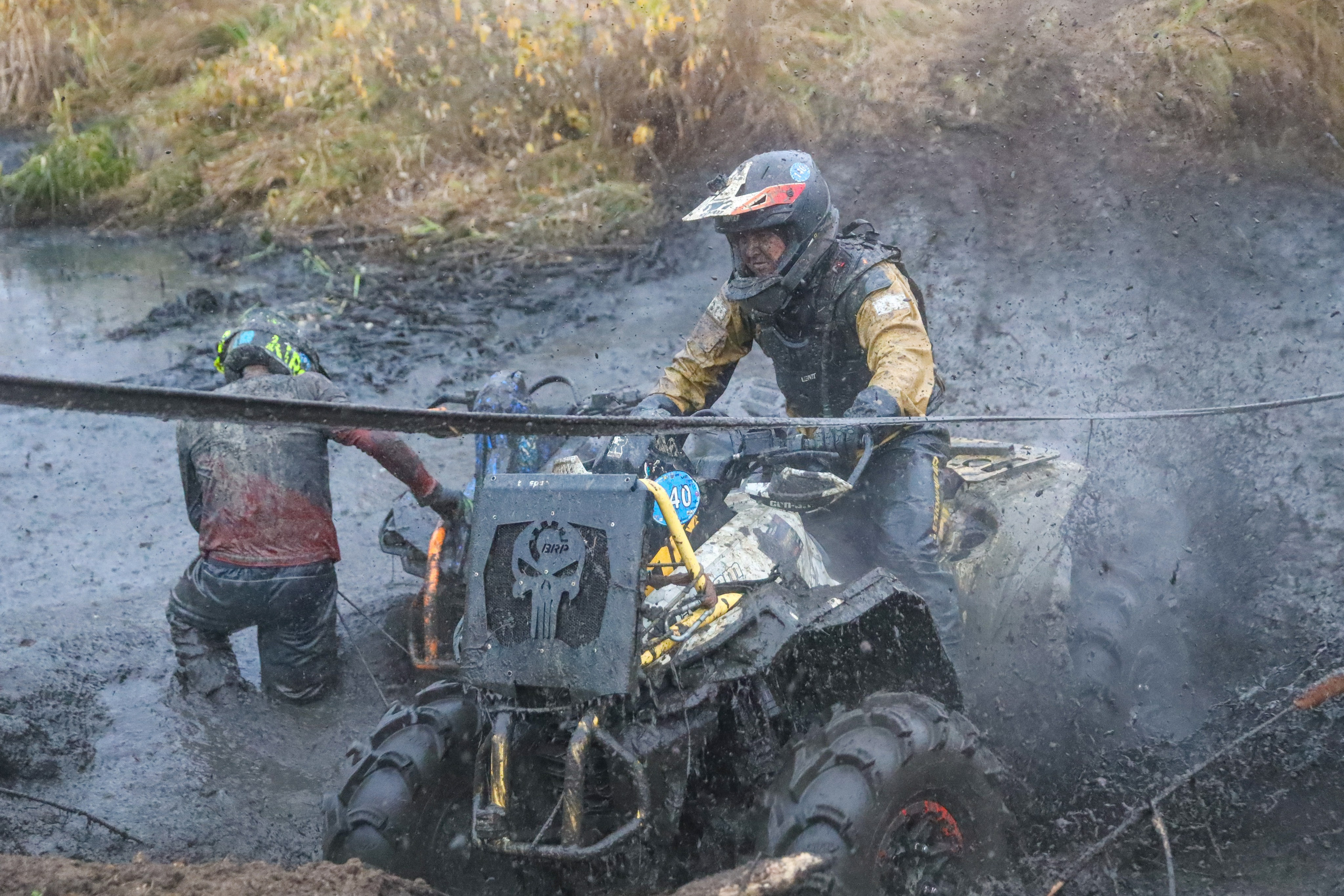 Гонки на квадроциклах Грязевое кольцо. Спортивный фотограф в Самаре