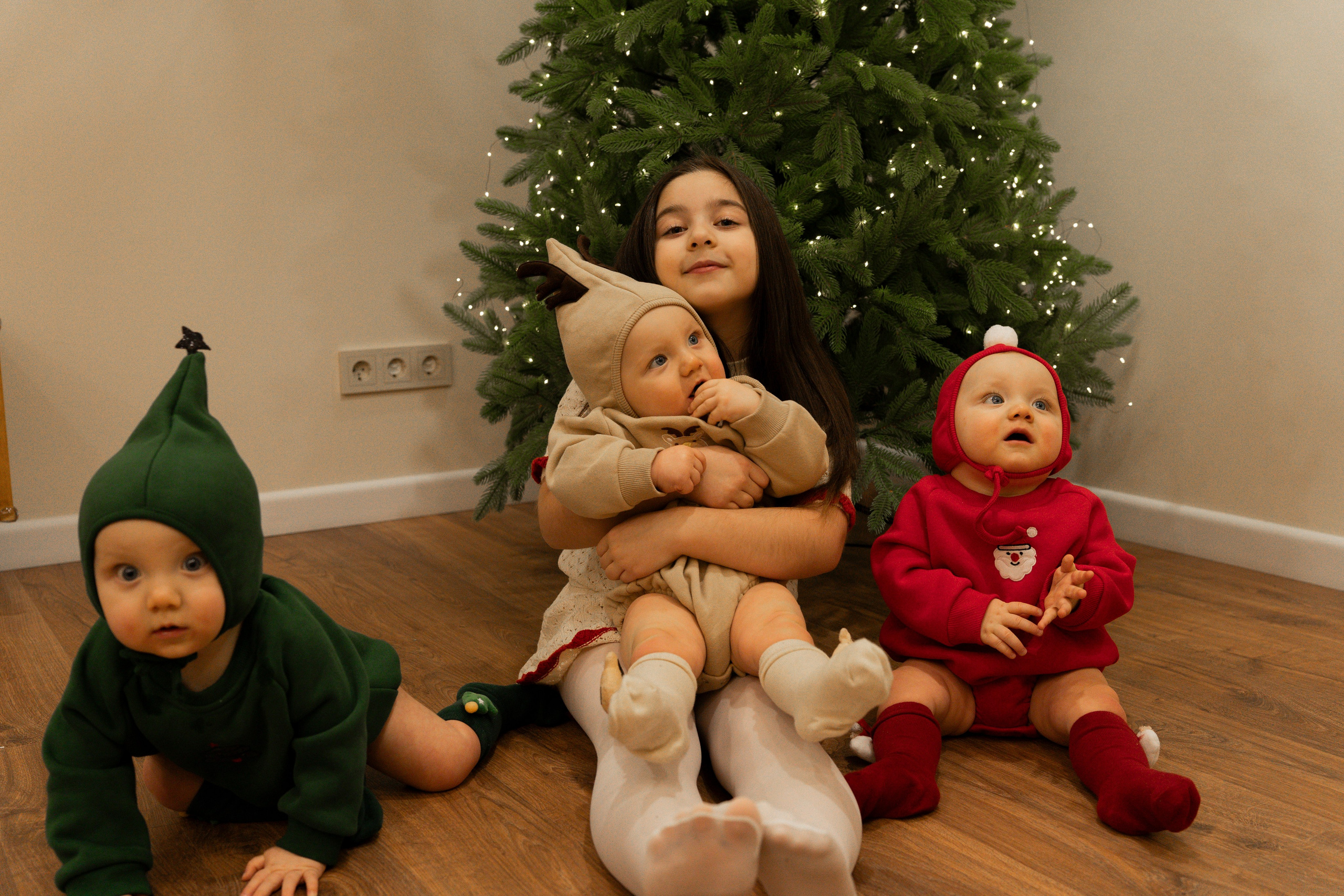 Новогодние тройняшки. Главная