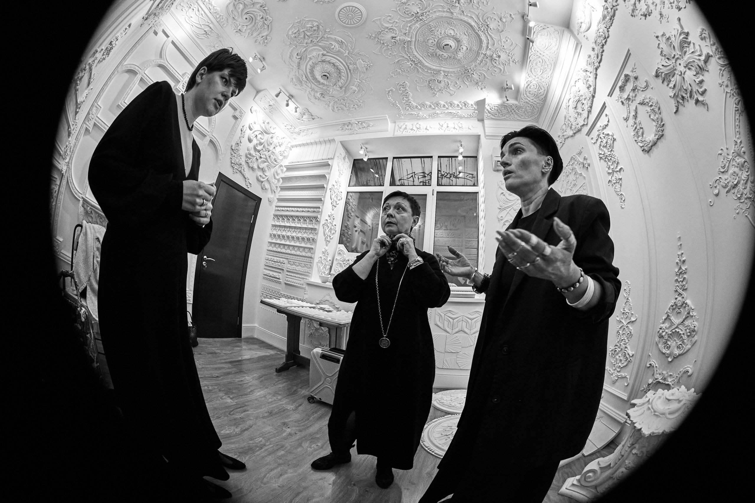 Проект «Соображаем на троих» лекция по А. Чехову в салоне «Аврора». Фотограф Юлия Маринина