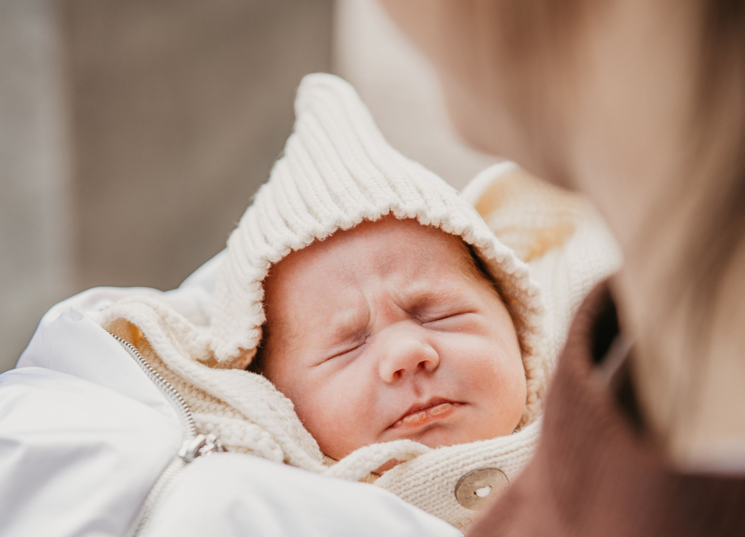 Выписка Екатерины. Снегиревка. Фотограф на выписку из роддома в Москве и МО