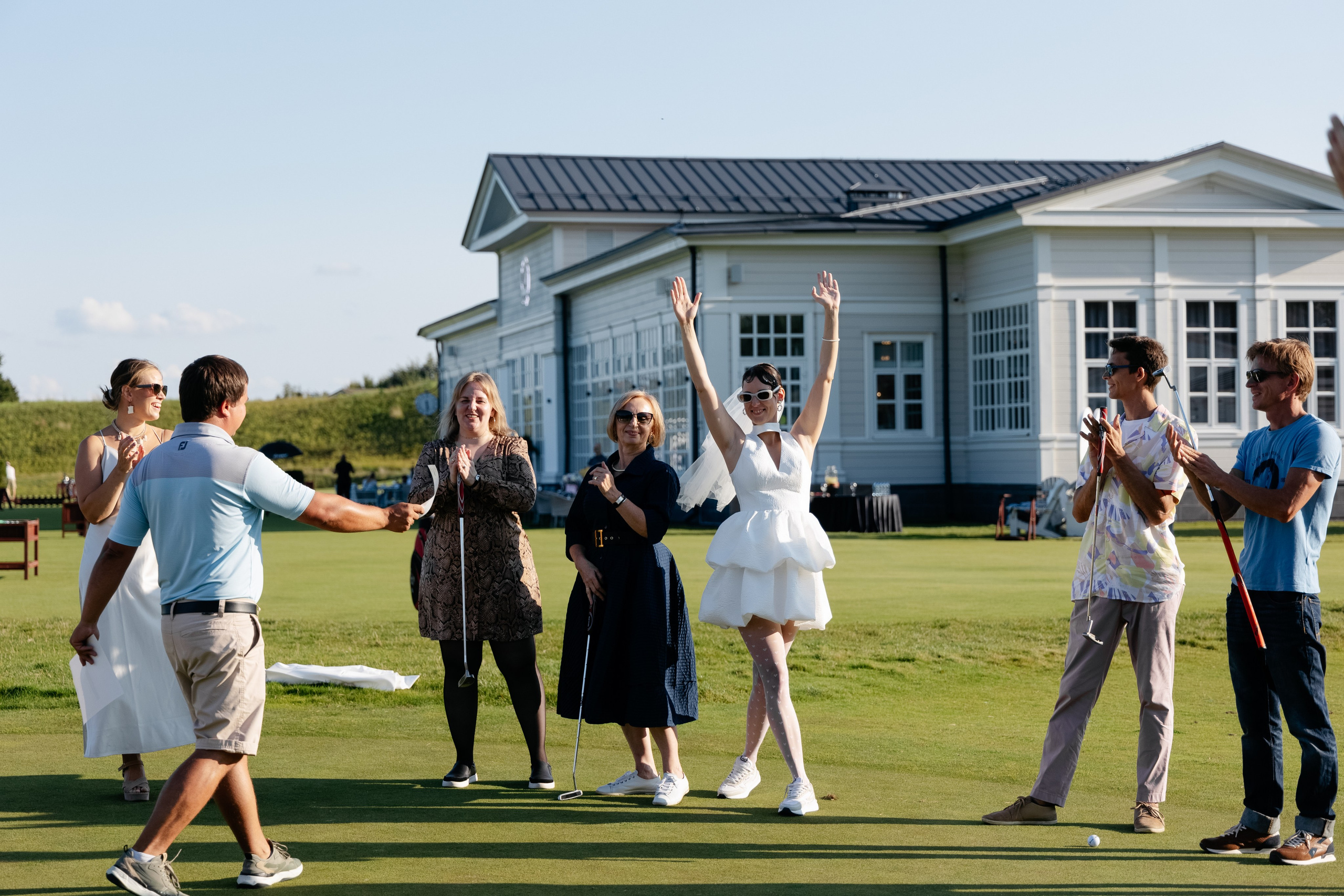 Целеево. Игра в гольф. Фотограф в Москве Анастасия Курлович