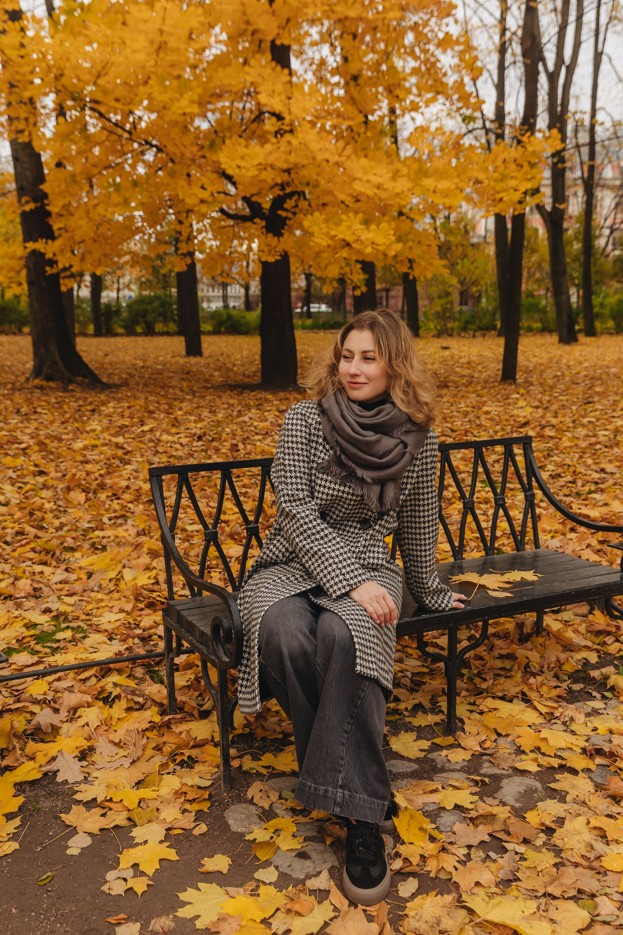 Прогулка в Золотую осень. Семейный фотограф в Санкт-Петербурге Ева Маркова