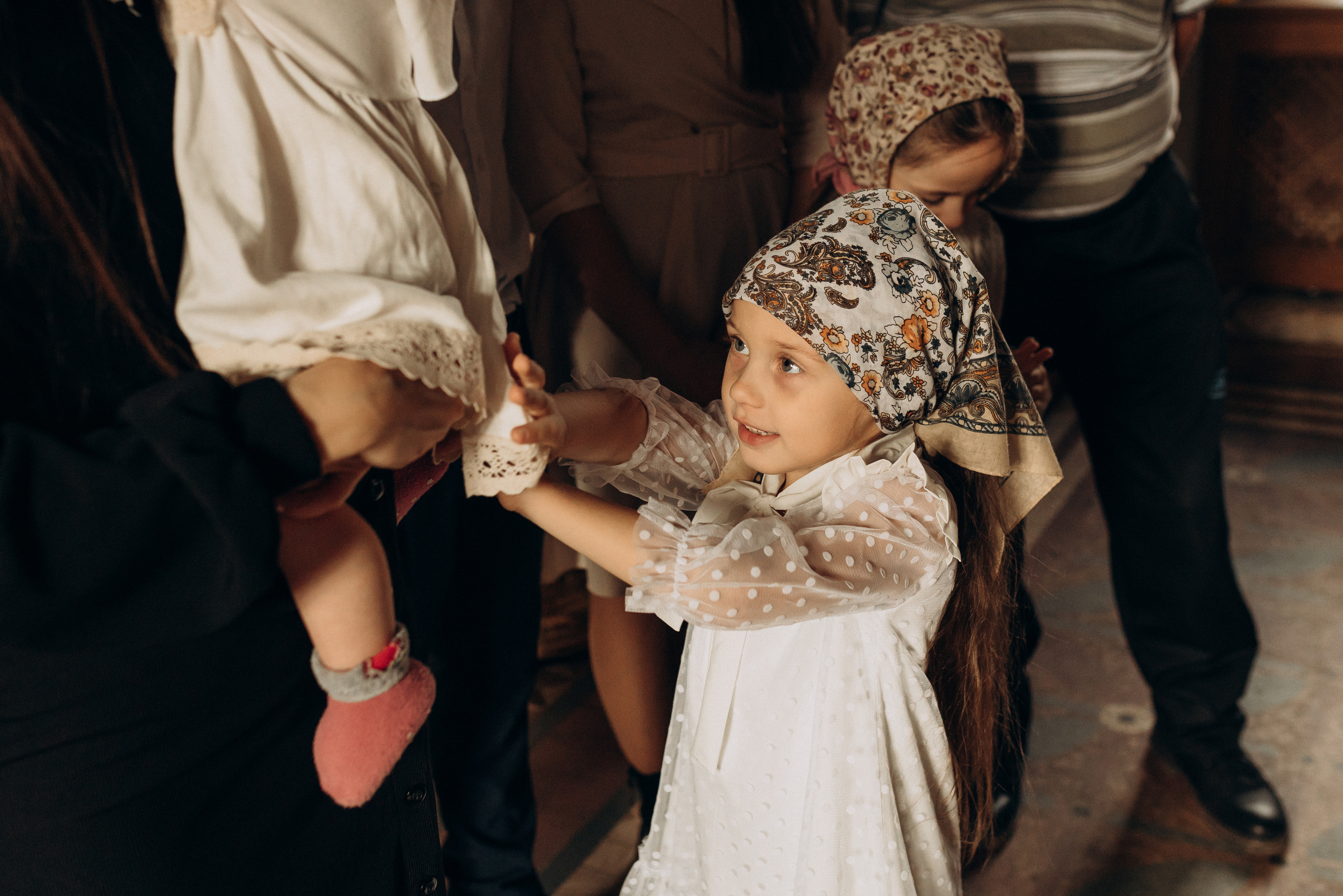 Крещение Софьи.Русиново. Семейный фотограф в Обнинске