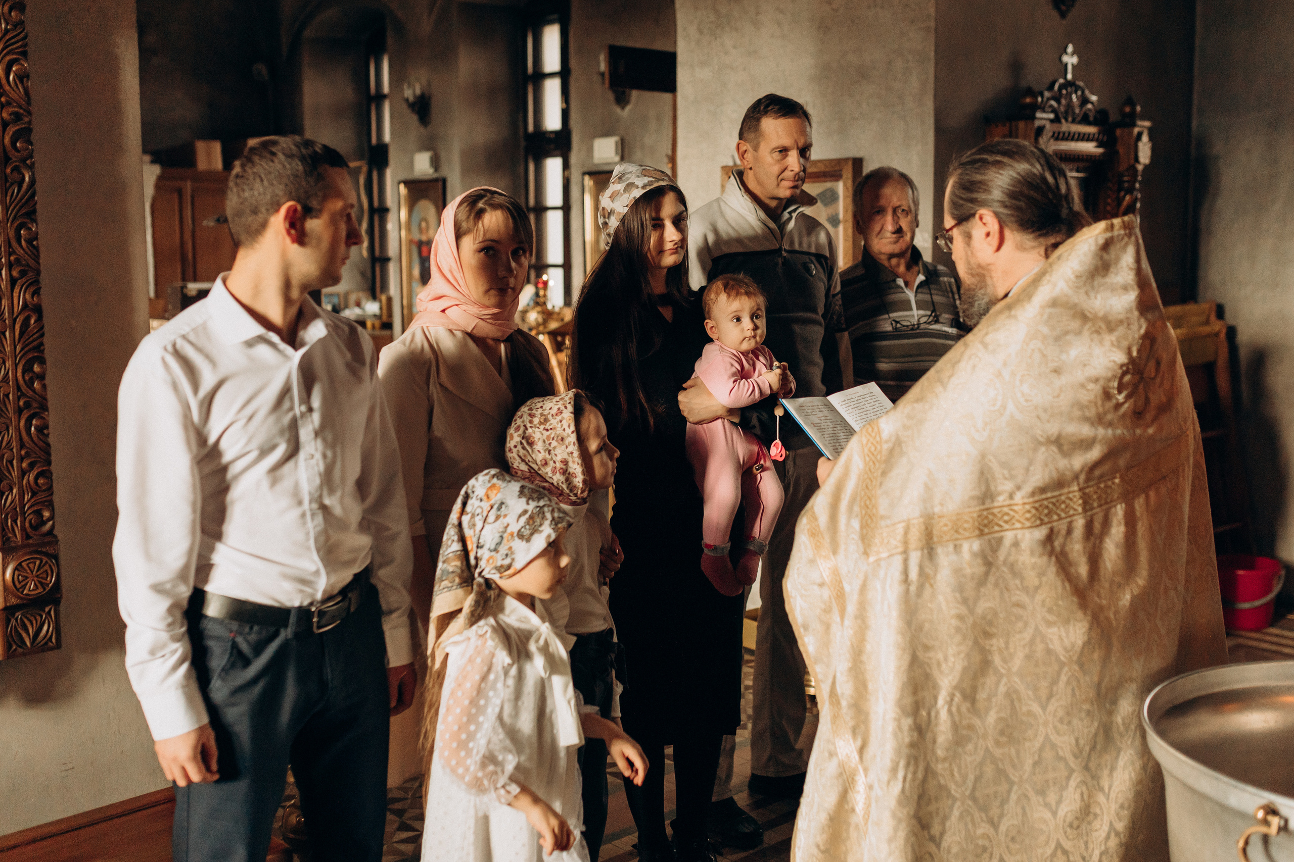 Крещение Софьи.Русиново. Семейный фотограф в Обнинске